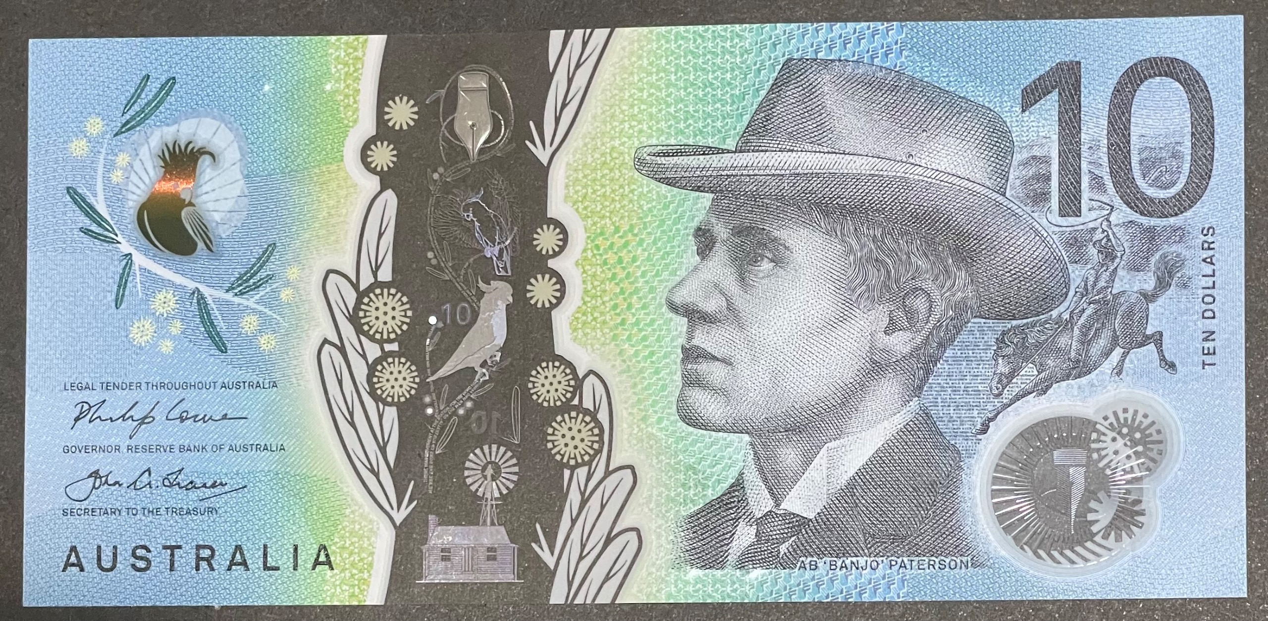 ده دلار استرالیا پلیمیری