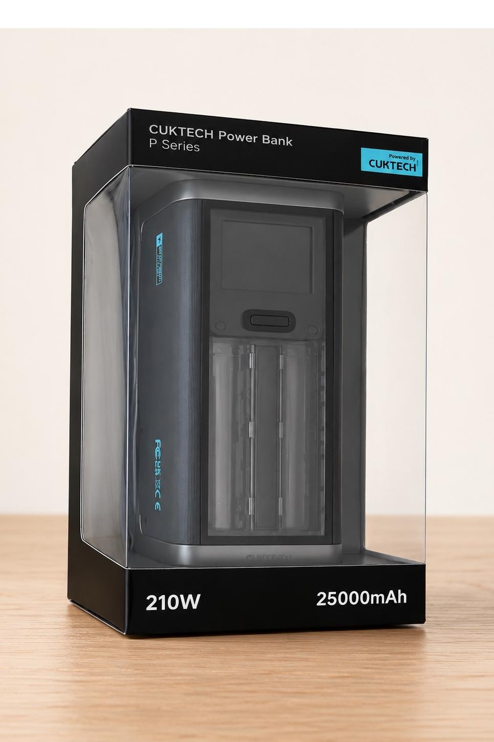 پاوربانک 210 وات 25000 میلیآمپر P23 کاکتکCUKTECH