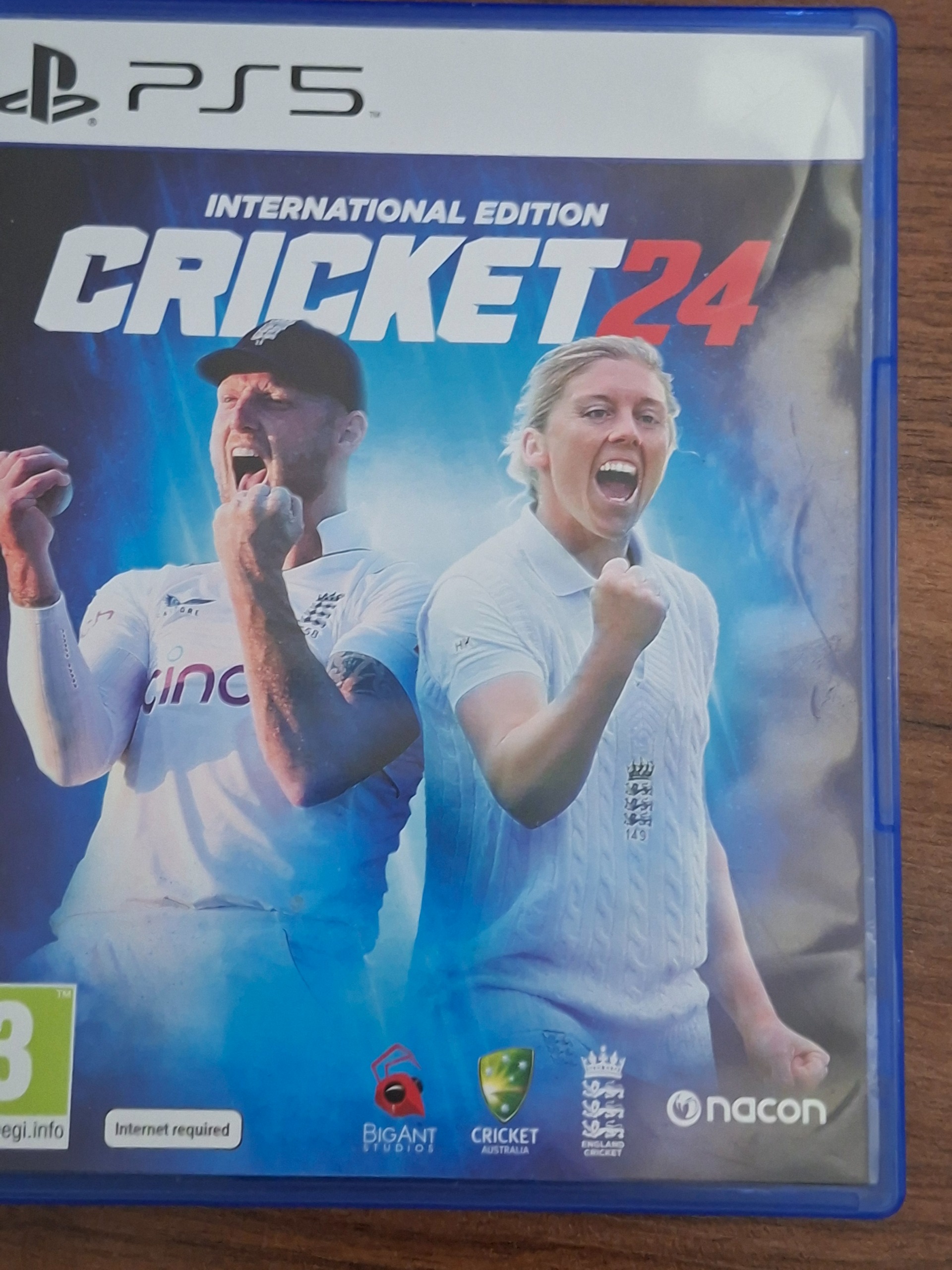 دیسک بازی پی اس فایو cricket 24
