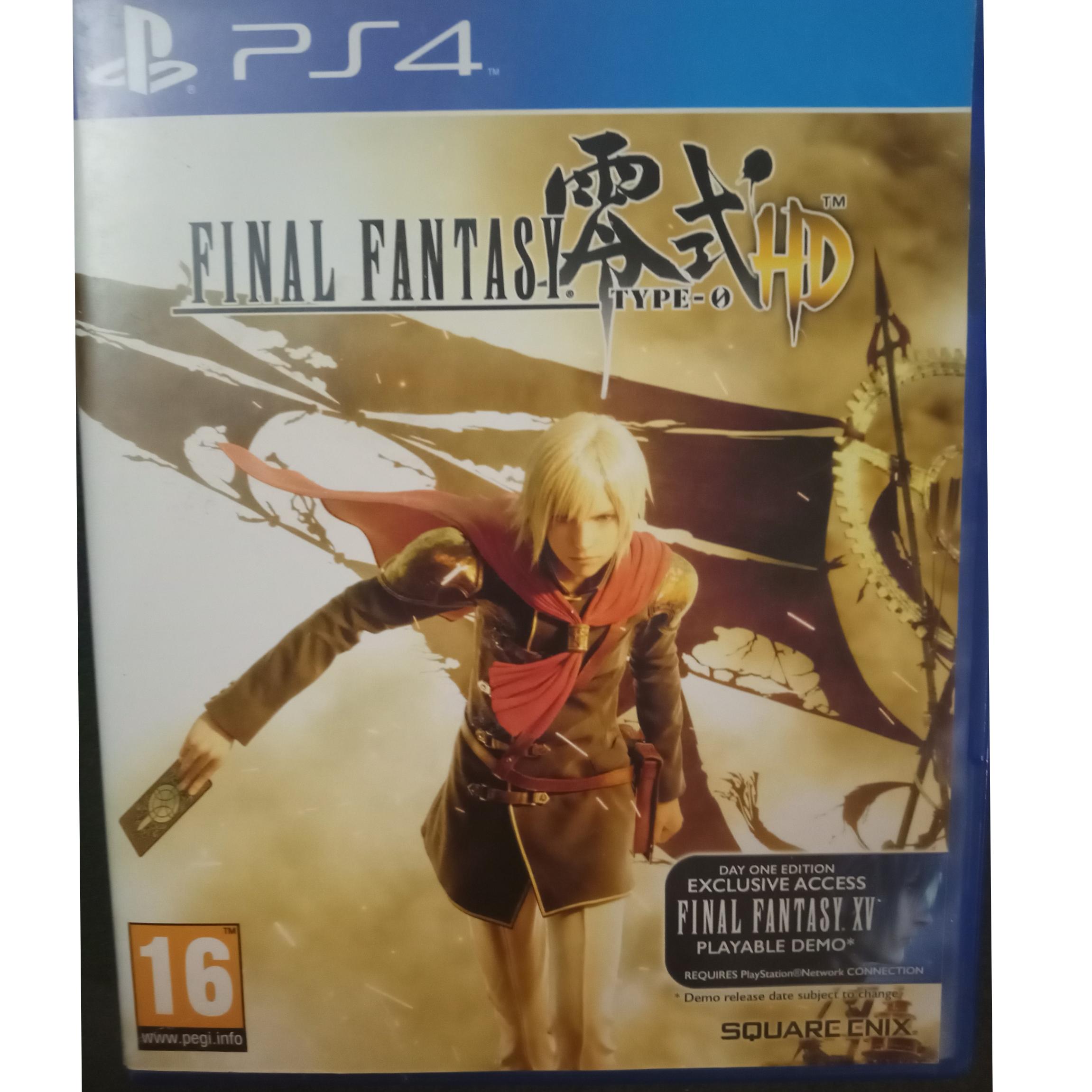 final fantasy zero type 0 HD فاینال فانتزی ps4