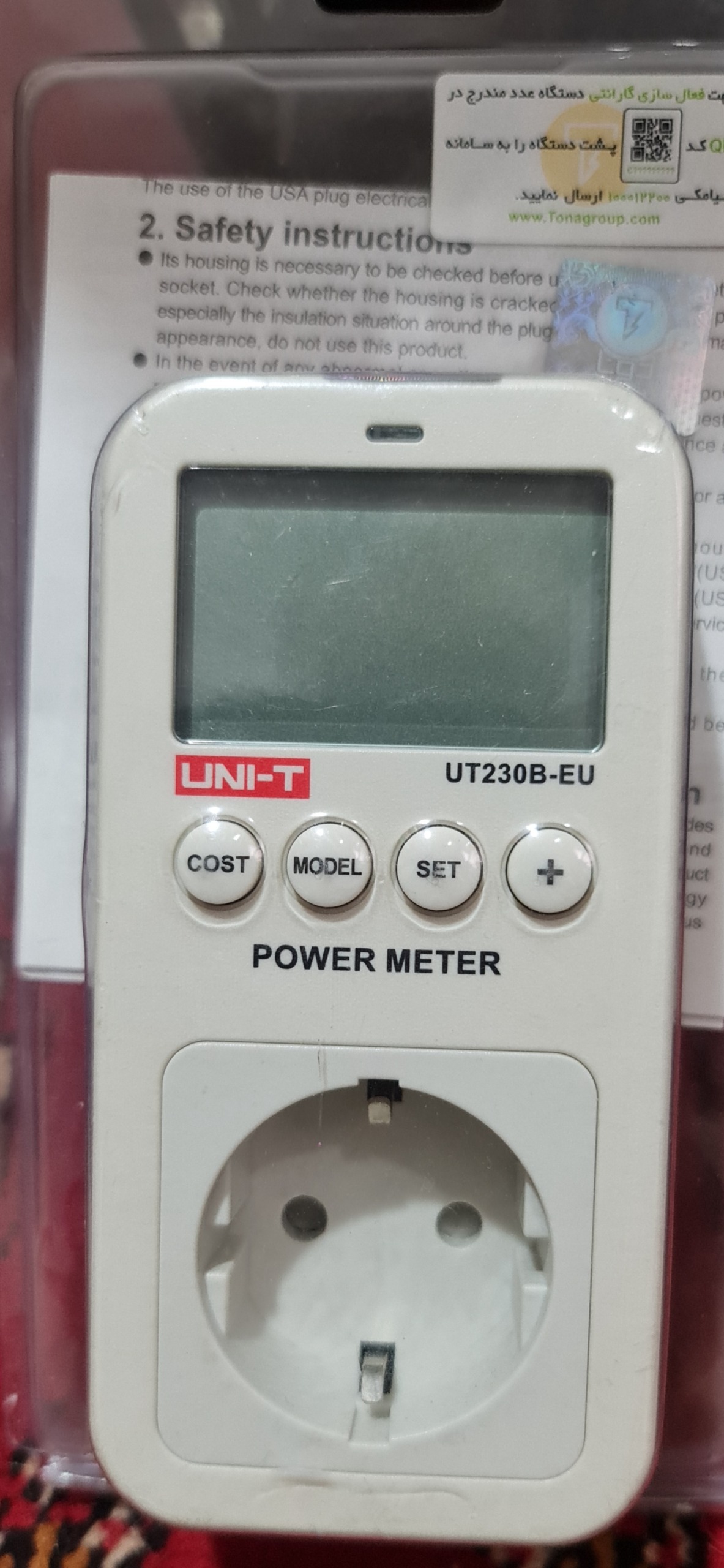 پاور متر UNI-T مدل UT230B-EU