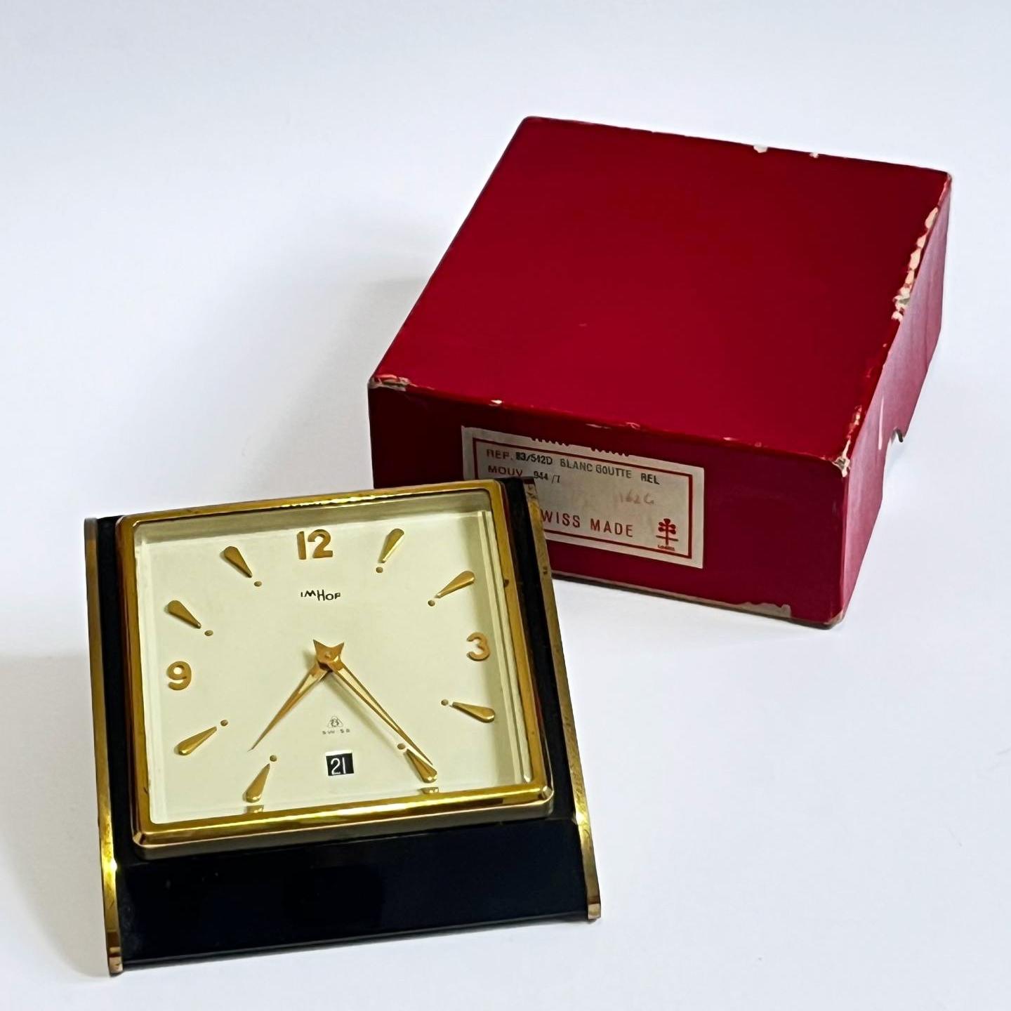 ساعت رومیزی آنتیک IMHOF سوئیس