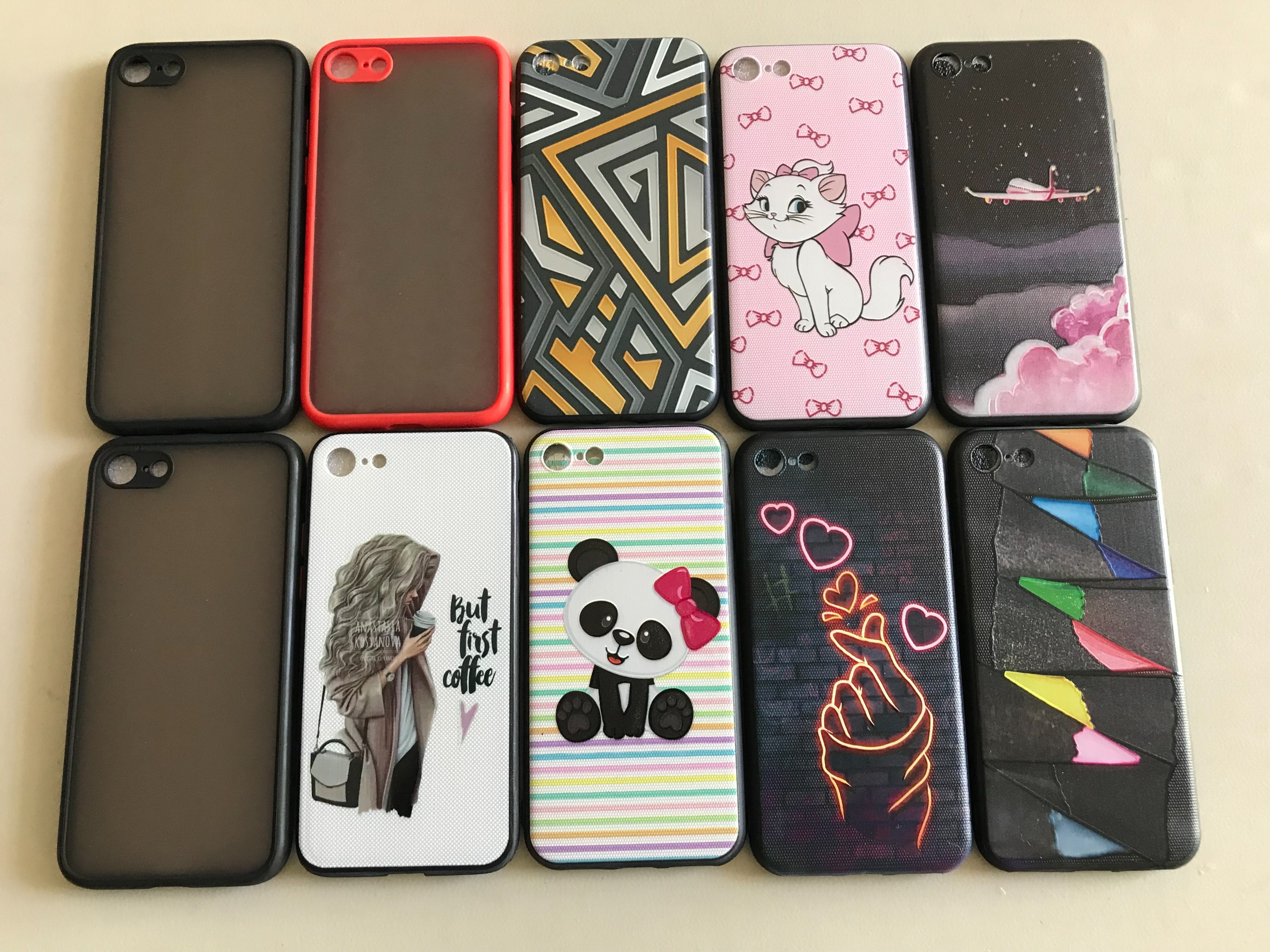 حراج یکجا10عددکاور آیفون7و8