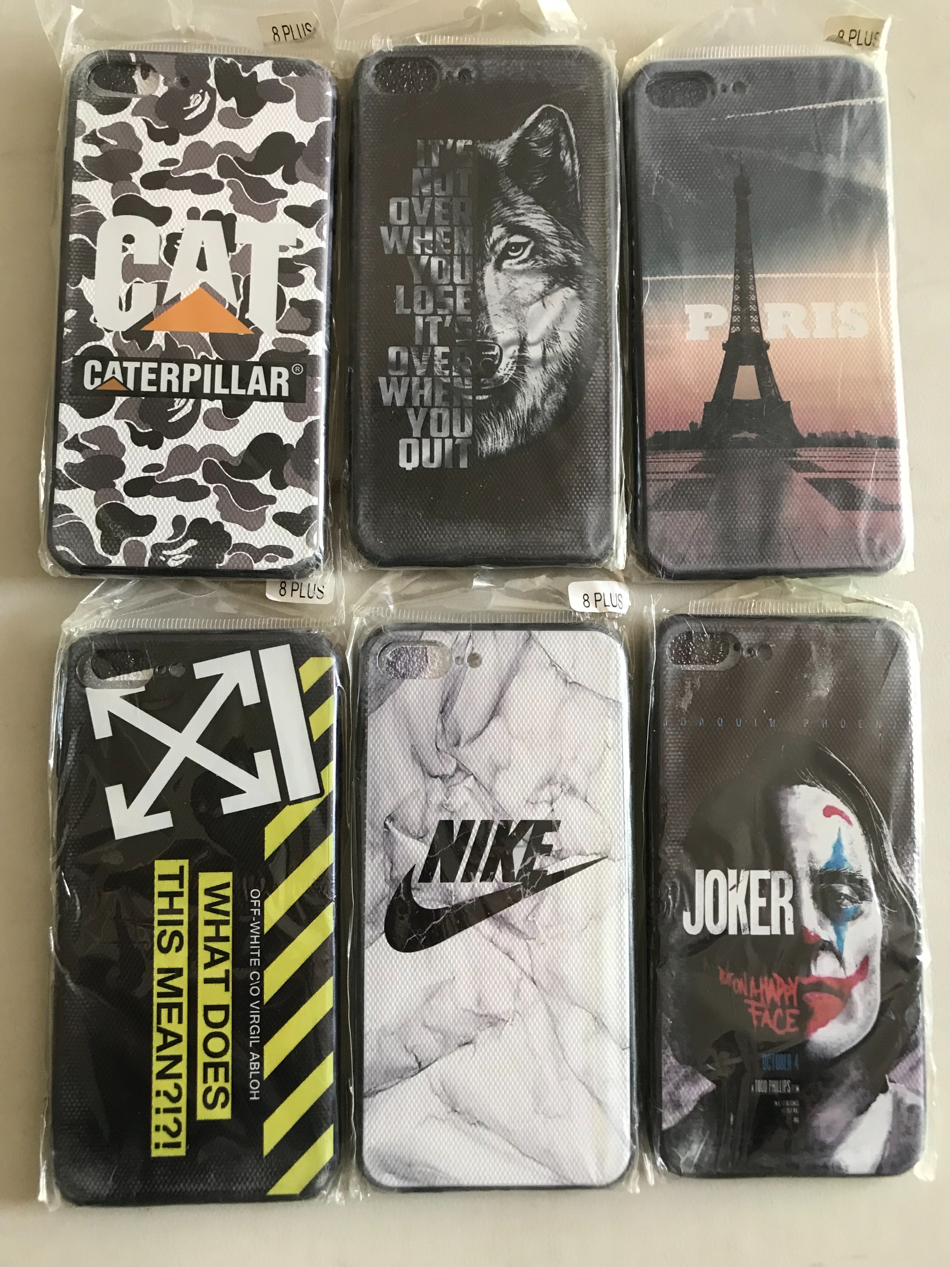 حراج یکجا6عدد کاور آیفون7و8پلاس