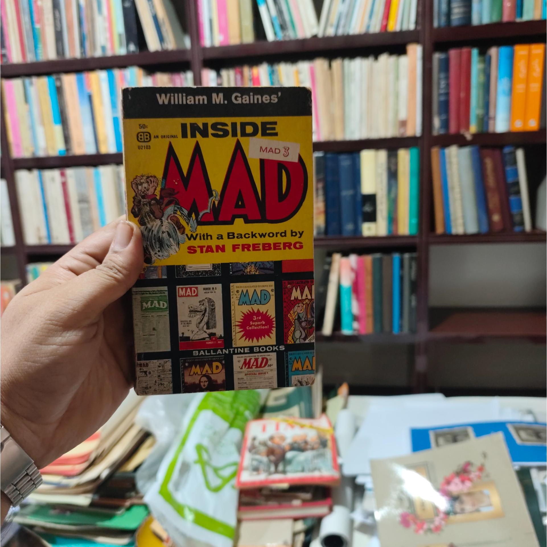 INSIDE MAD فوق کلکسیونی کامیک آنتیک جهانی