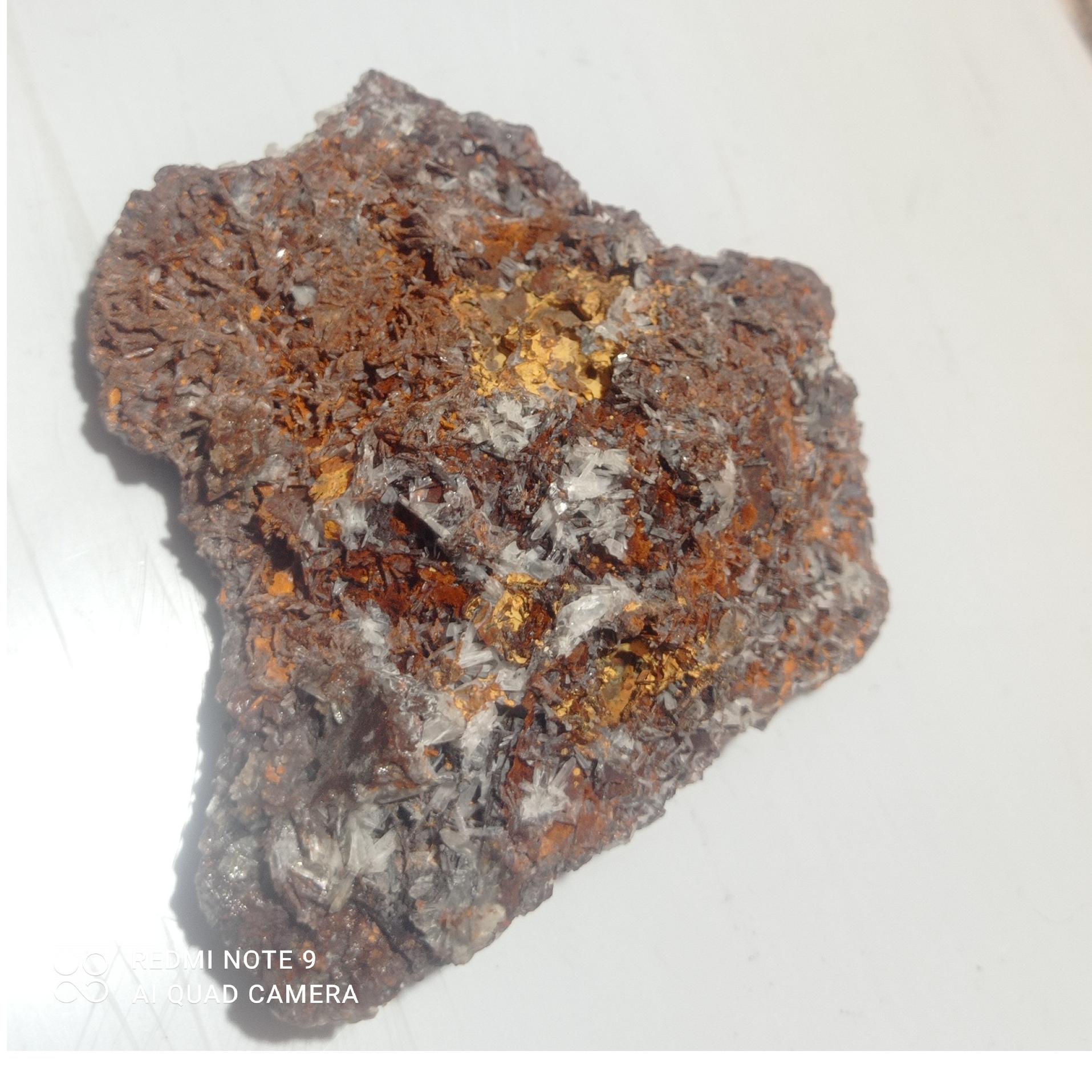سنگ بسیار زیبا دورنگ کلسیت
