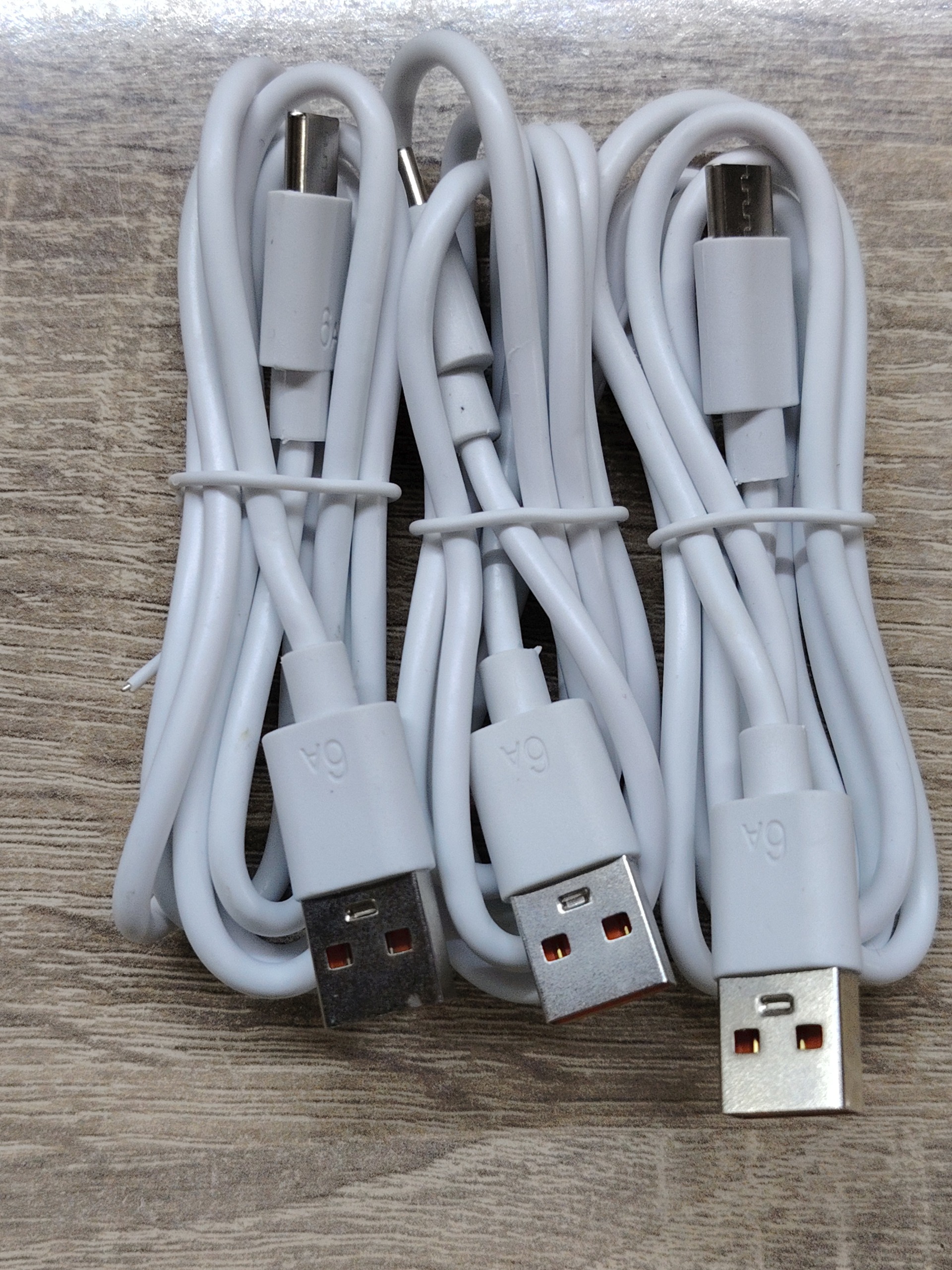 6تا کابل شارژ تایپ سی جنس خوب