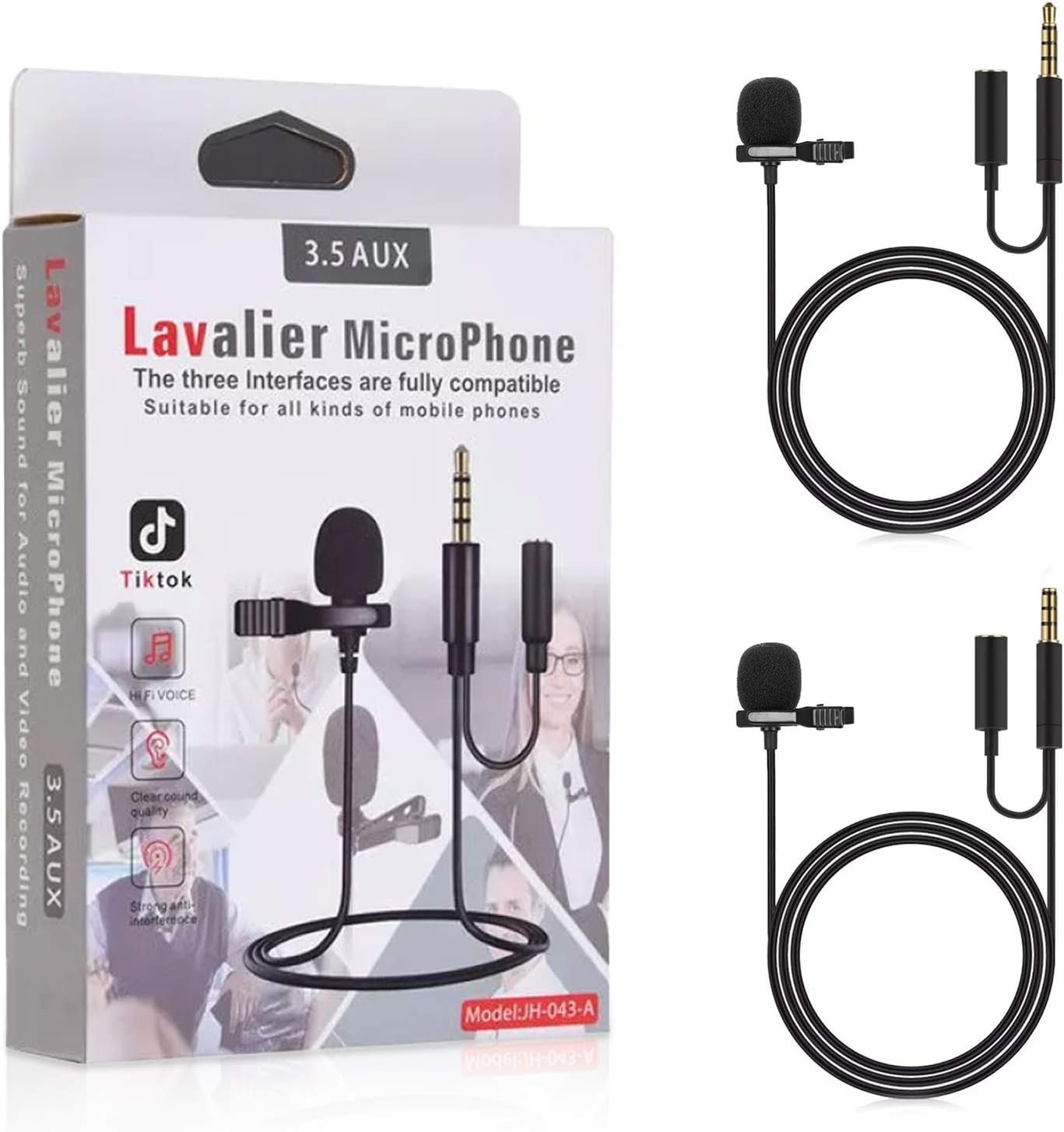 میکروفون یقه ای Lavalier مدل JH-043