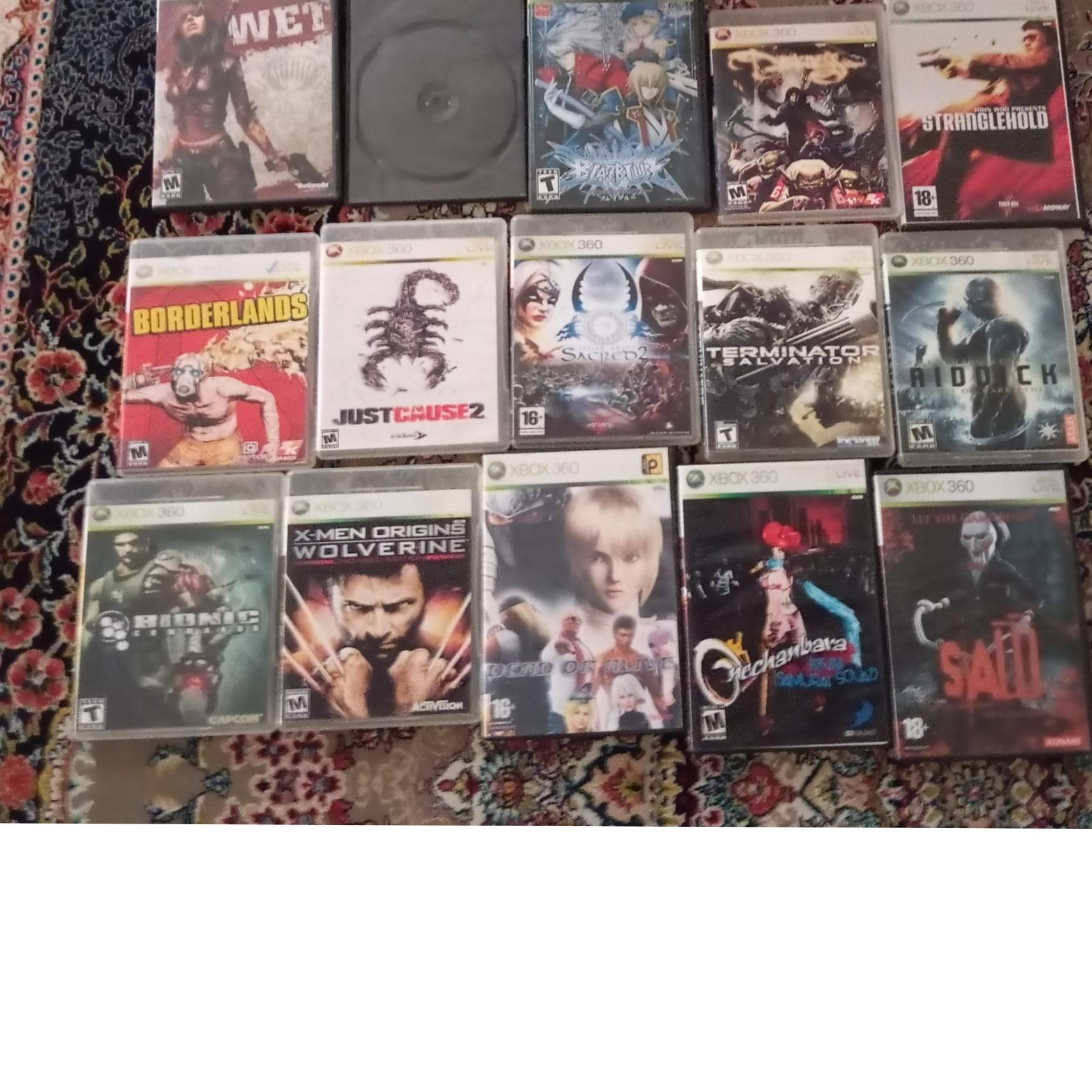 تعدادی بازی ایکس باکس 360