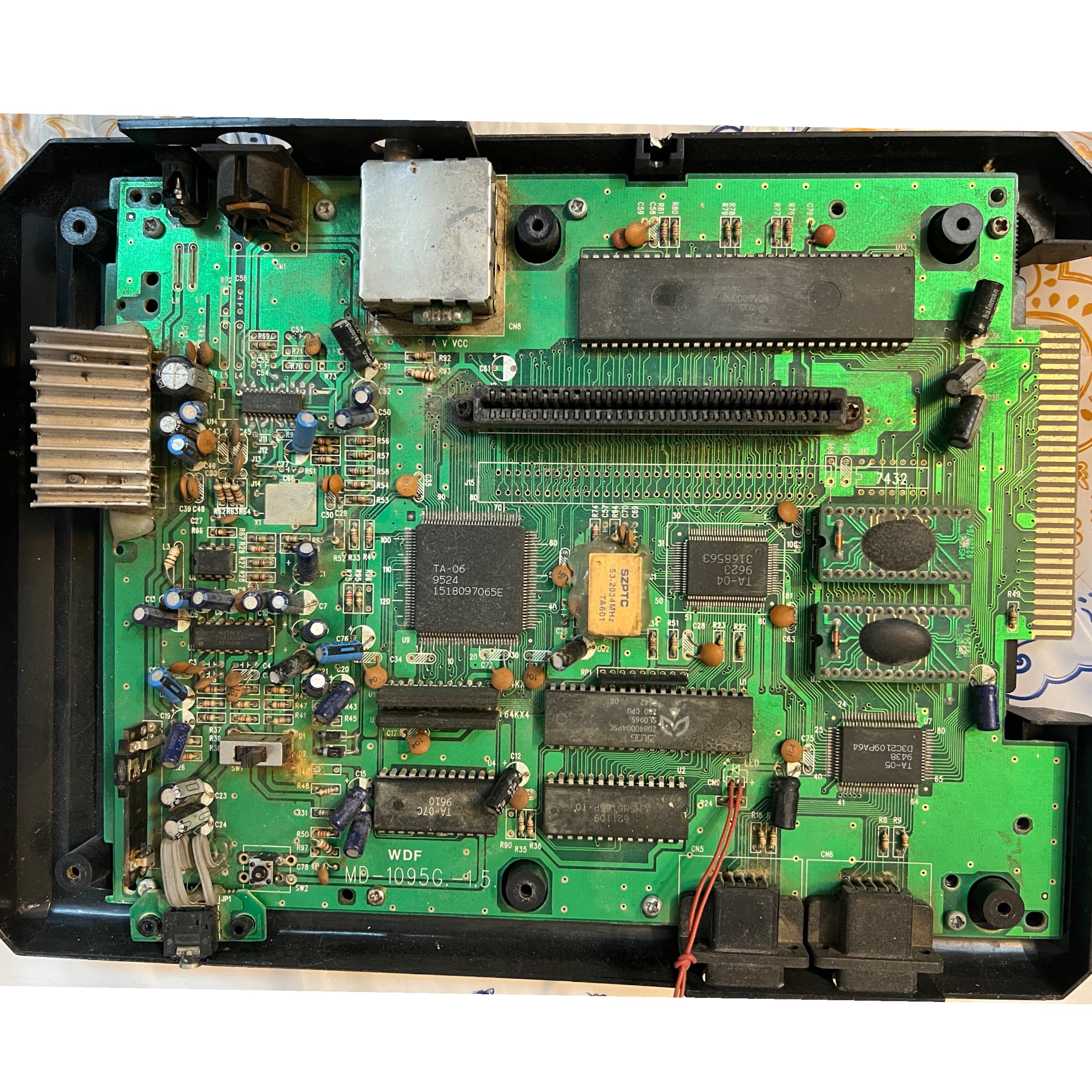 سگا برد یه تیکه توضیحات رو نگاه کنید