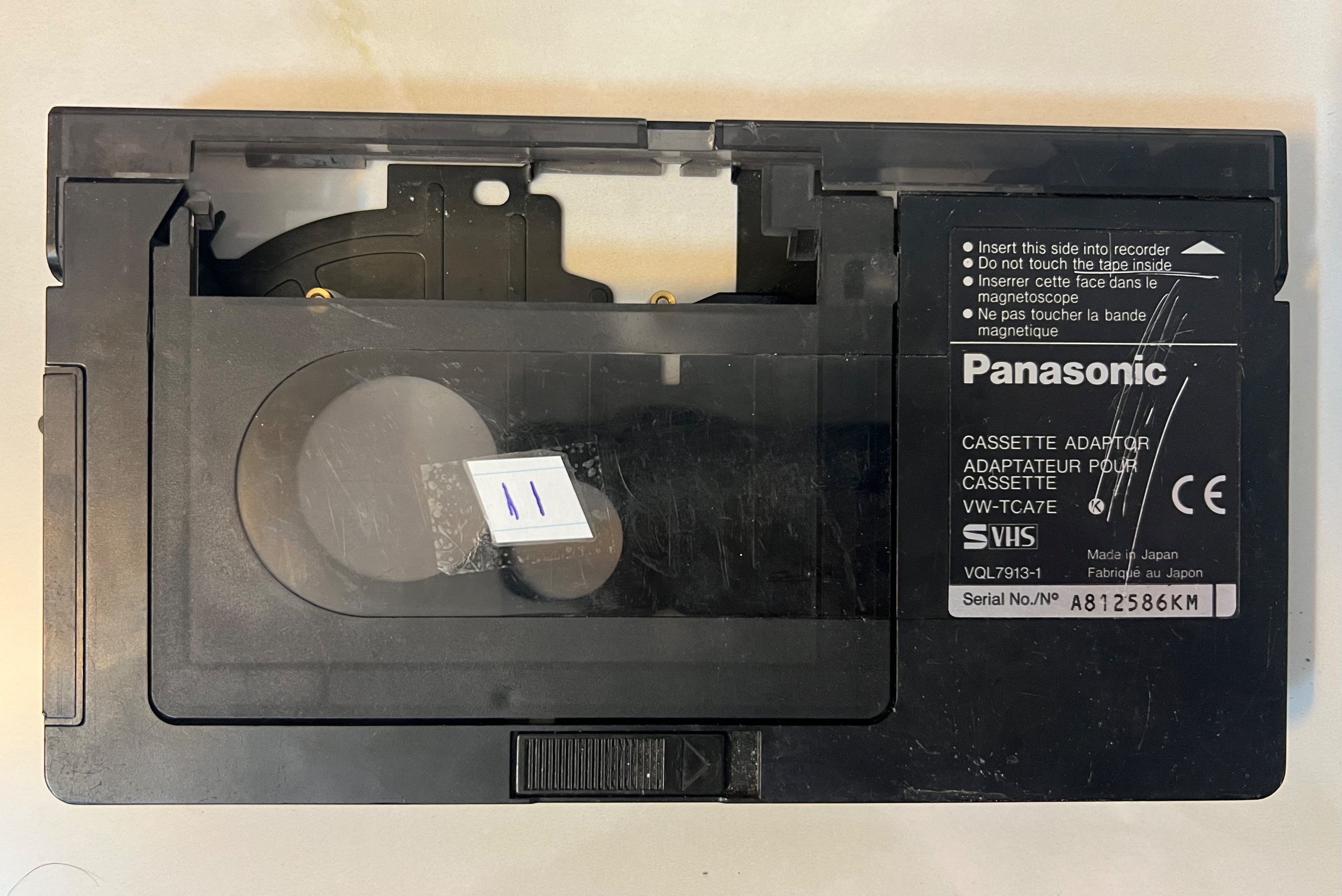 کاست آداپتور VHS-C پاناسونیک ژاپن