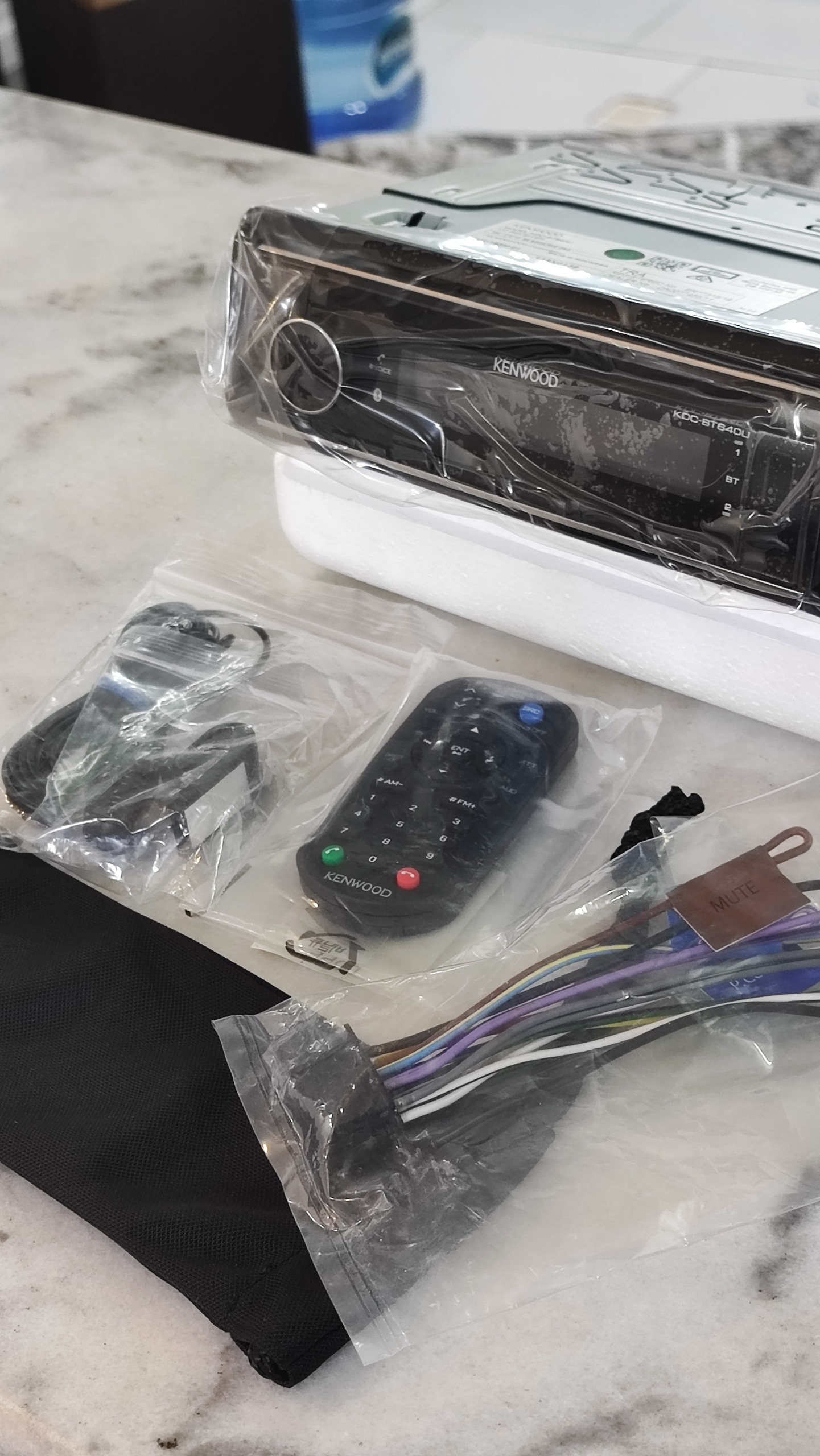 ضبط کنوود bt640u بلوتوثی