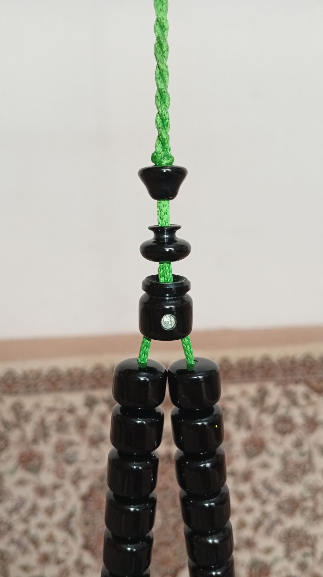 تسبیح سندلوس شیخک 3تیکه عدسی مخفی مهردار