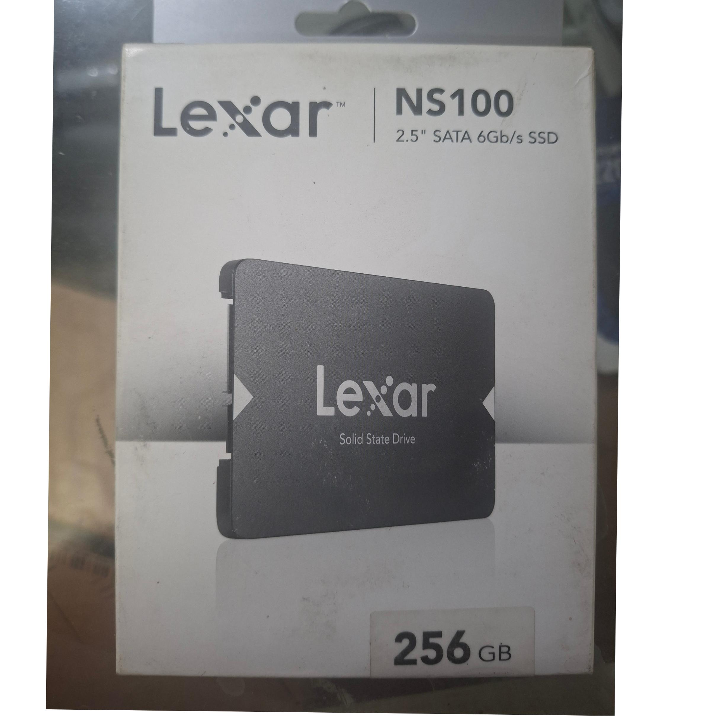 هارد ssd برند لکسار مدل NS100 ظرفیت 256 گیگابایت
