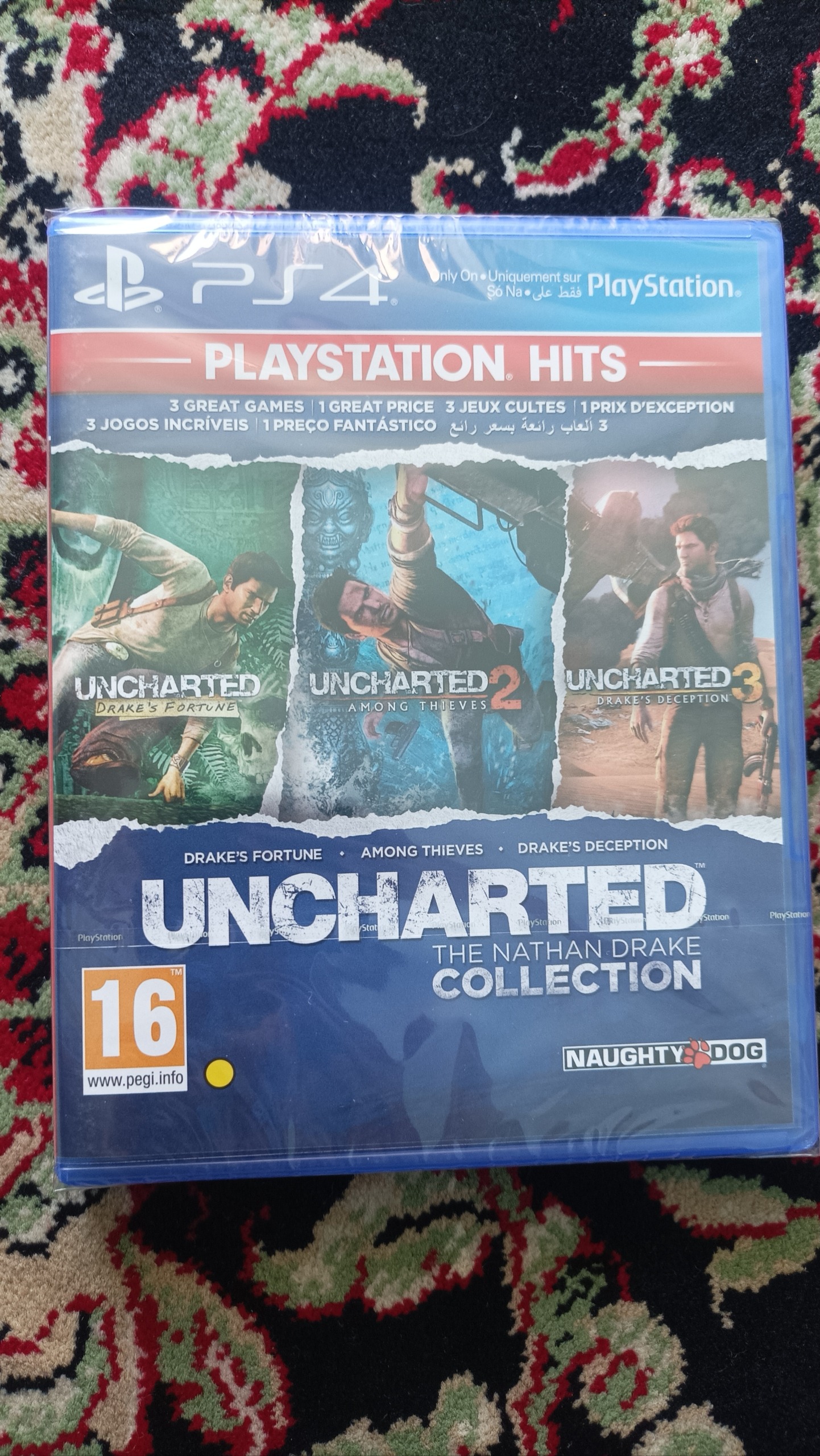 Uncharted collection 123 آکبند و پلمب اصلی