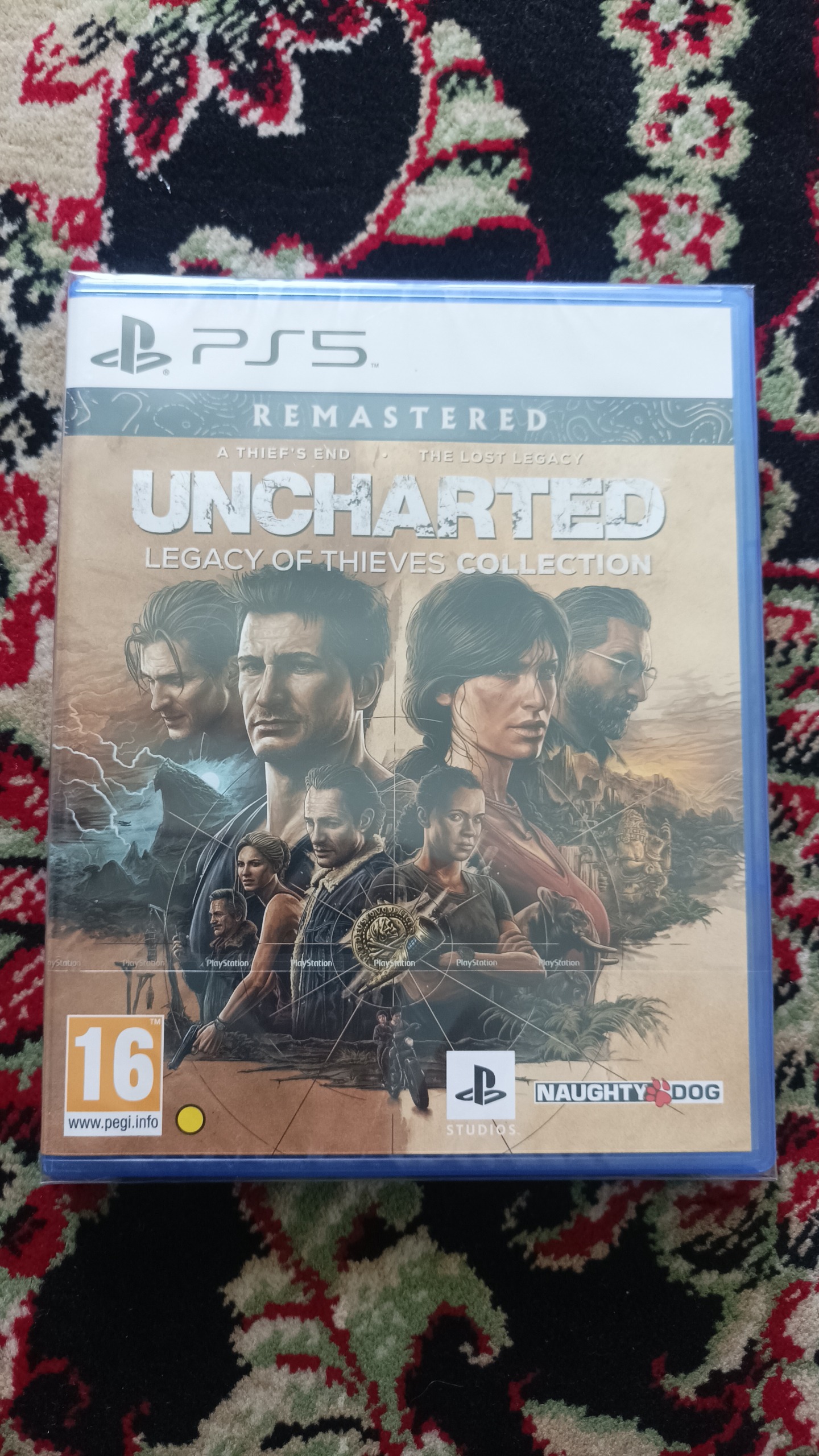 uncharted collection آکبند و پلمب اصلی
