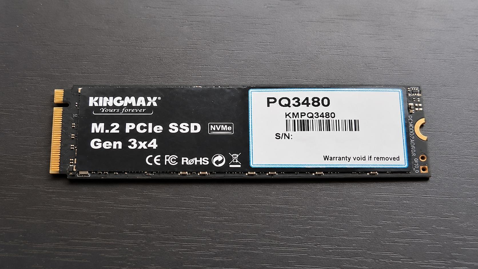 اس اس دی KINGMAX NVME 1TB PQ3480