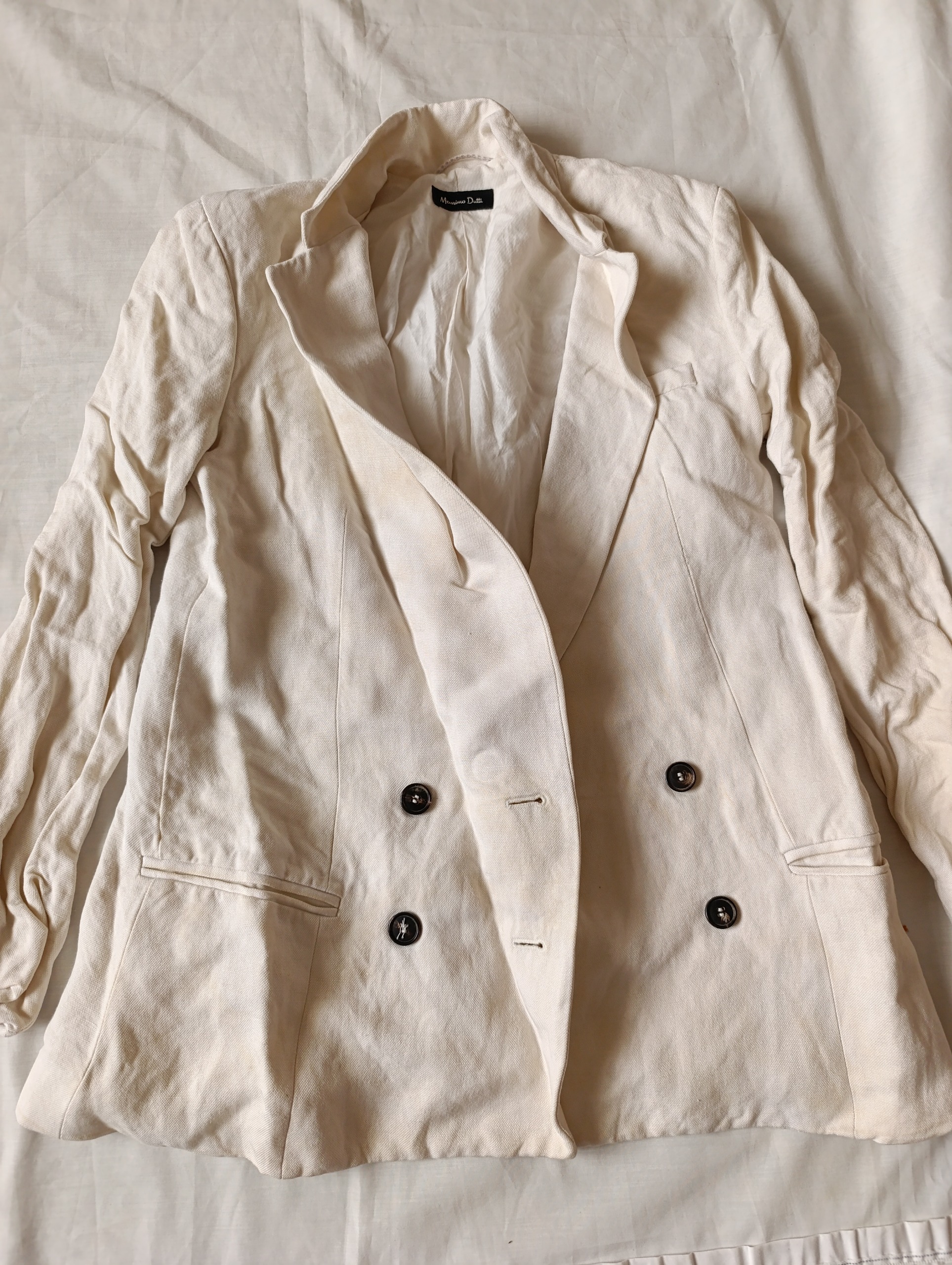 کت Massimo Dutti سایز 44 دورنگ شده