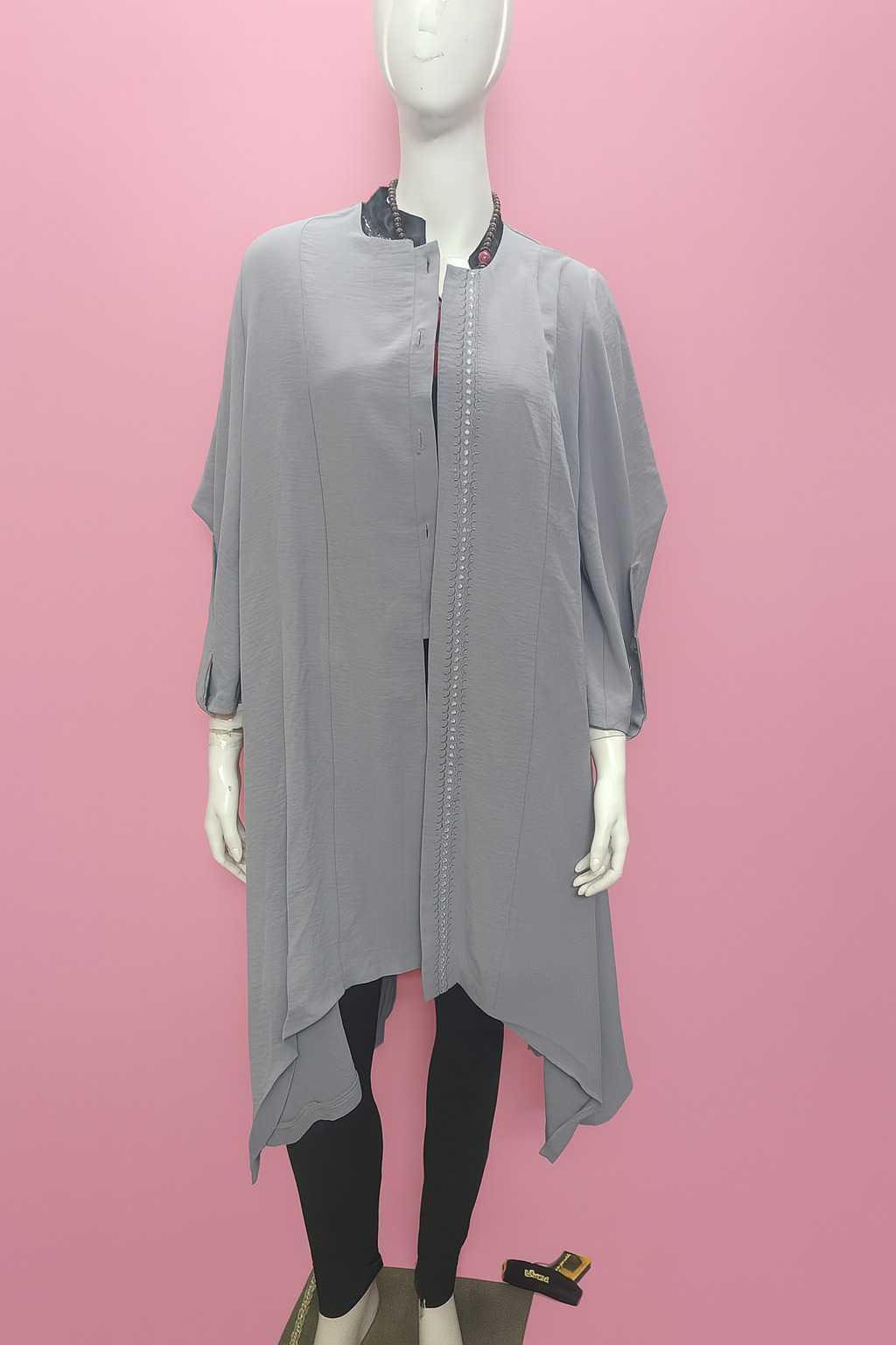 مانتو مازراتی دکمه دار