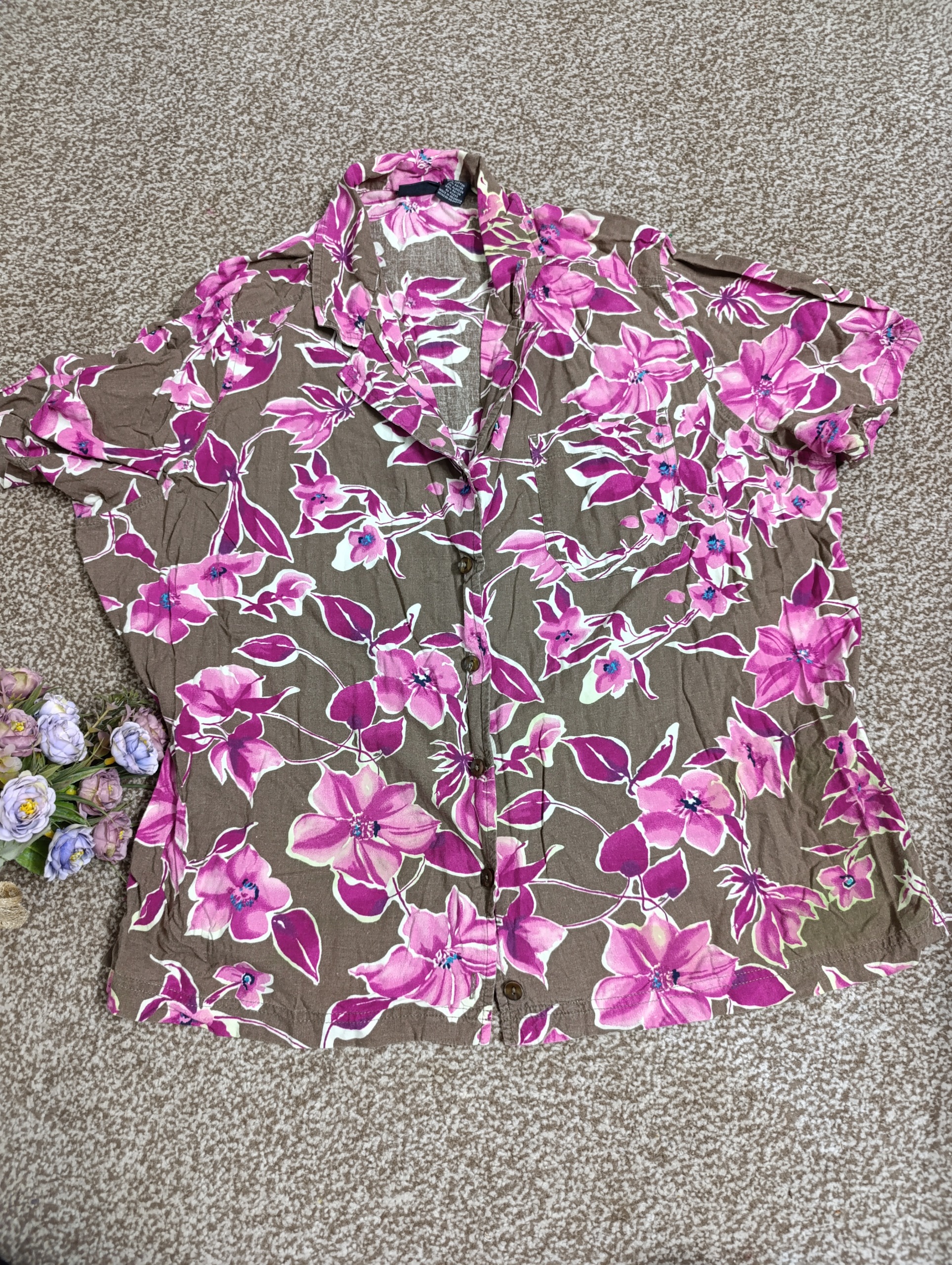 پیراهن مردانه نخ سایز 60 قد 62 دوتا لک