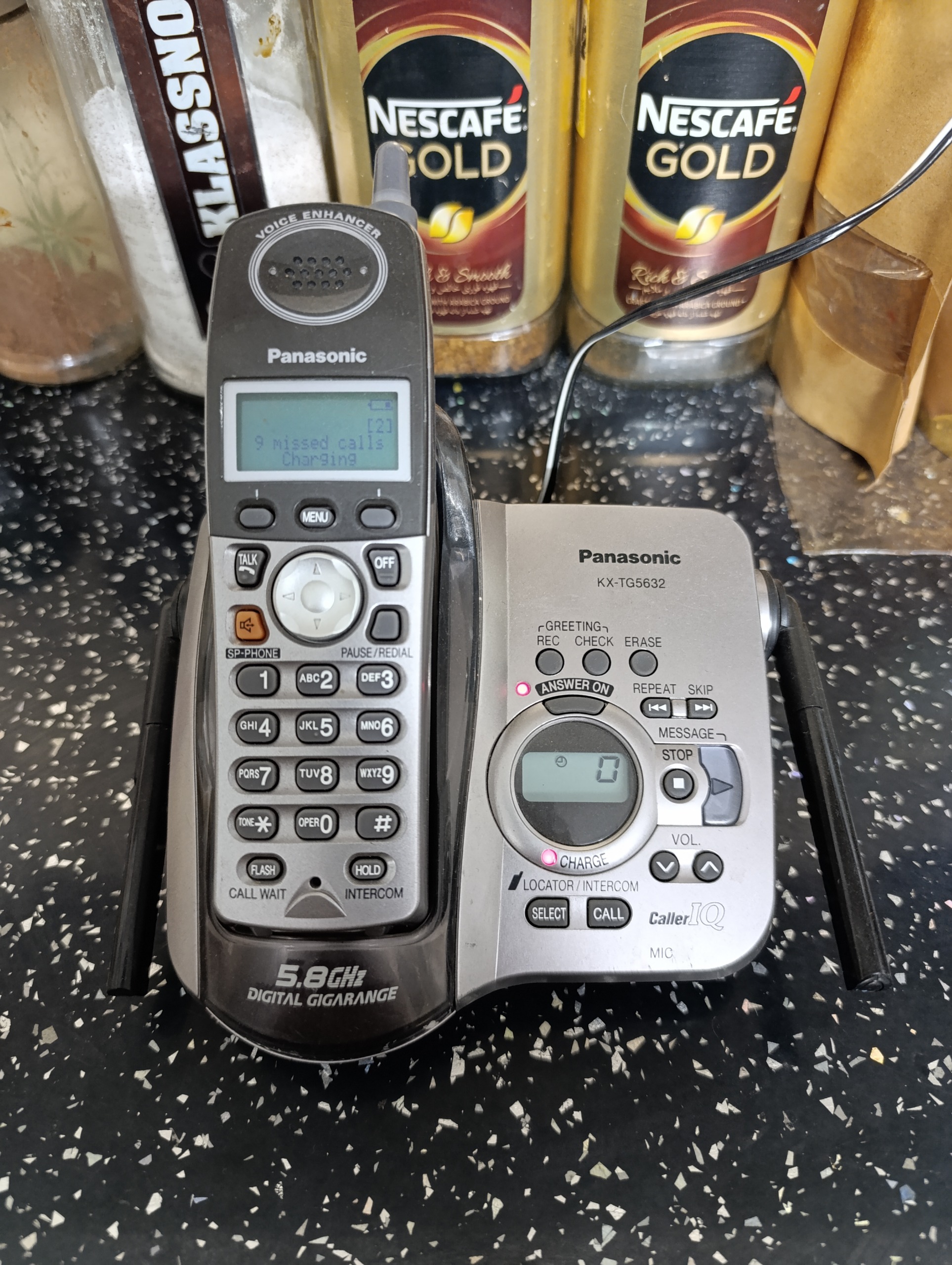 تلفن پاناسونیک 5632 با دو گوشی