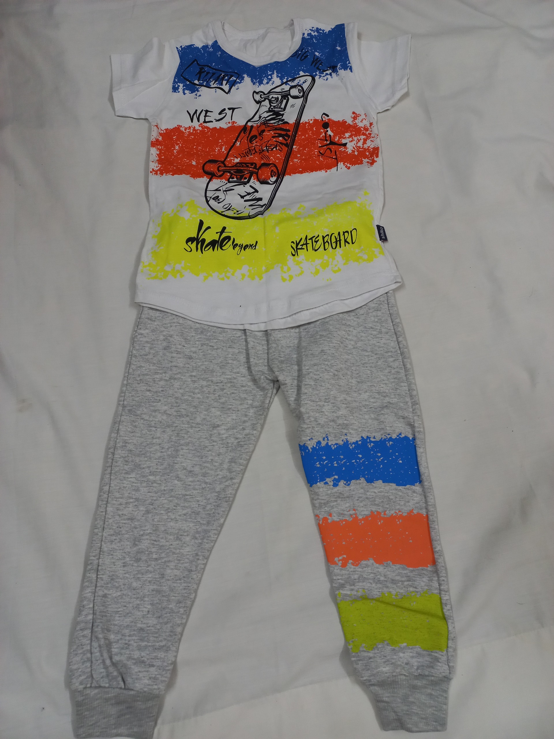 بلوز شلوار نخ تا 5 یا 6 سال