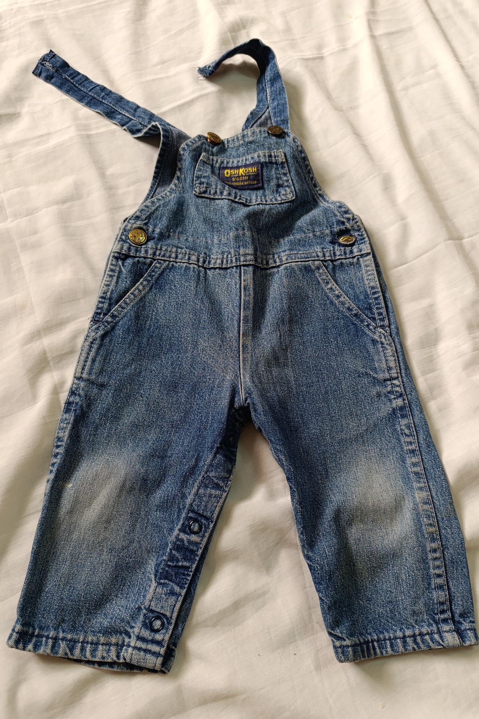 شلوار جین بندی زیر دکمه 6تا 9 ماه