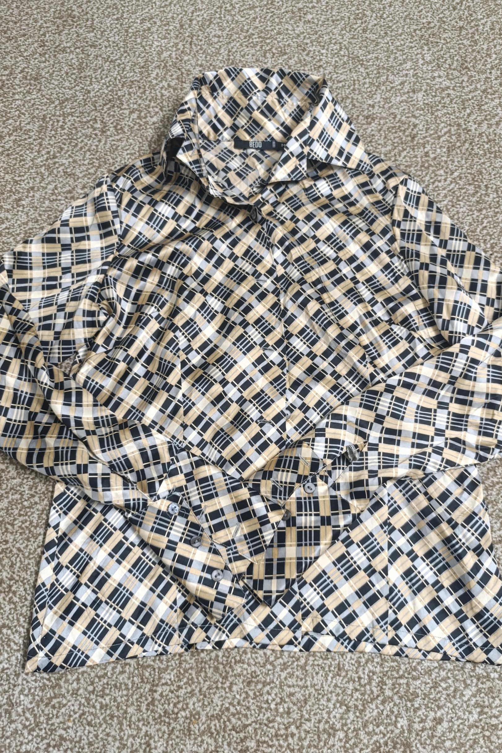 پیراهن ابریشم bedo سایز 46 قد 60