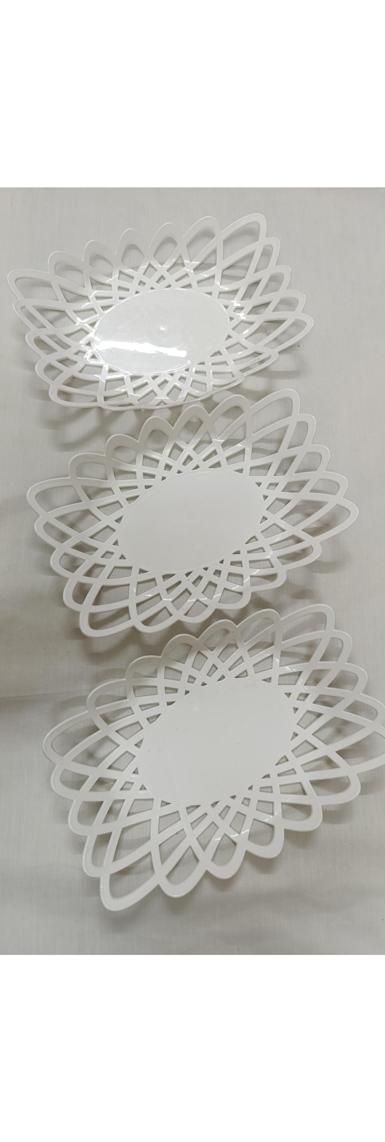 سبد رومیزی نان و سبزی 3عدد 14ـ21cm