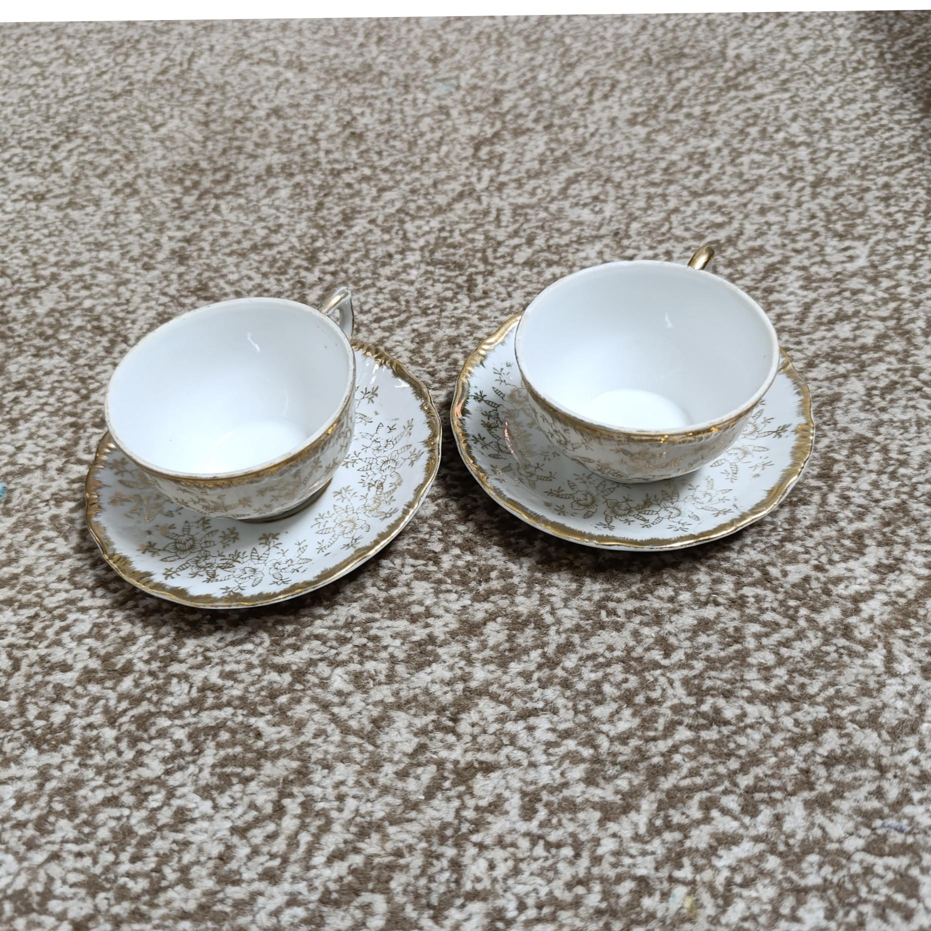 فنجان نعلبکی عتیقه دو عدد