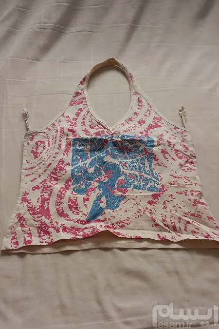 تاپ نخی پشت باز