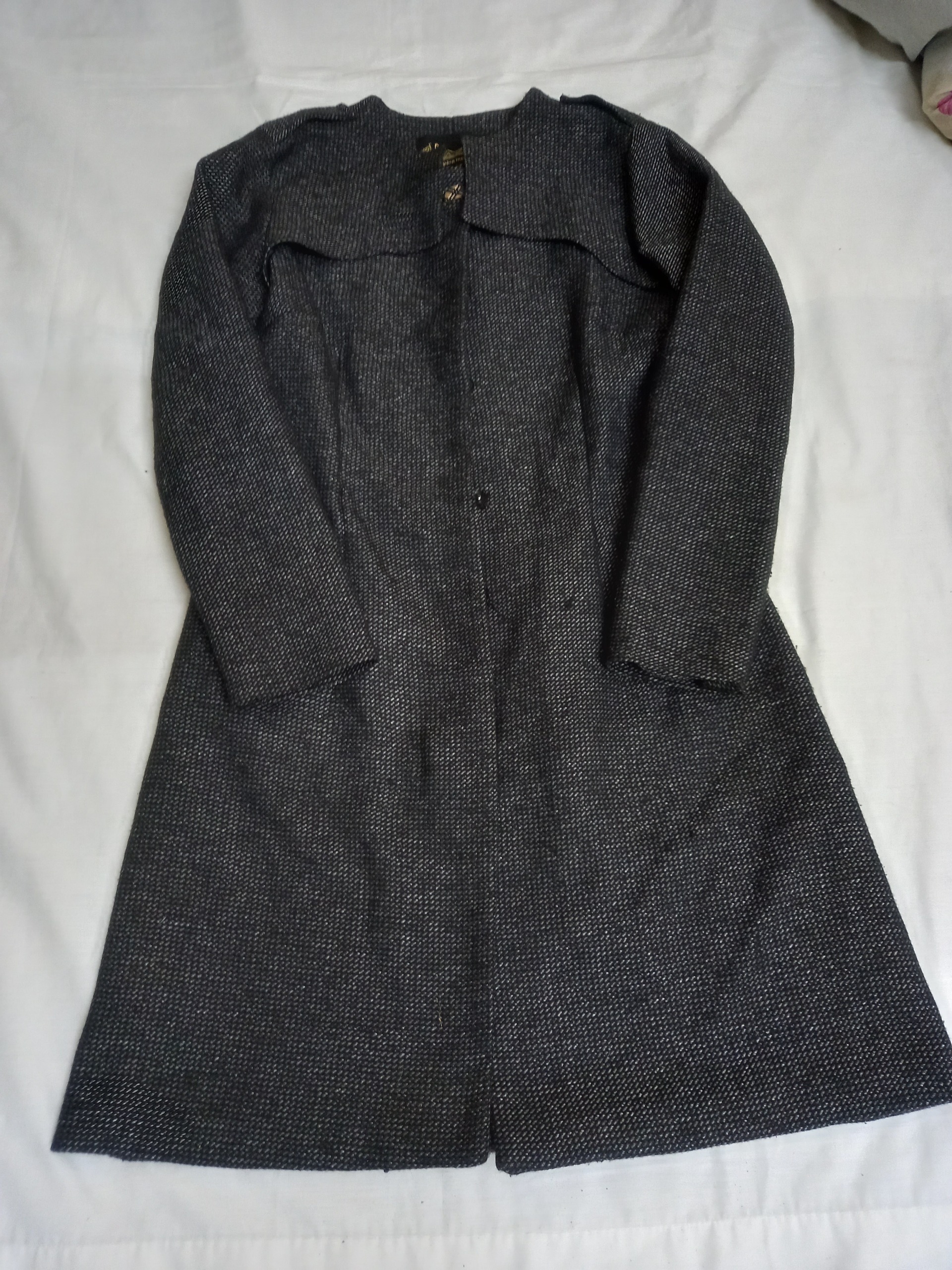 مانتو پاییزه سایز 40 قد 90 جلو دکمه