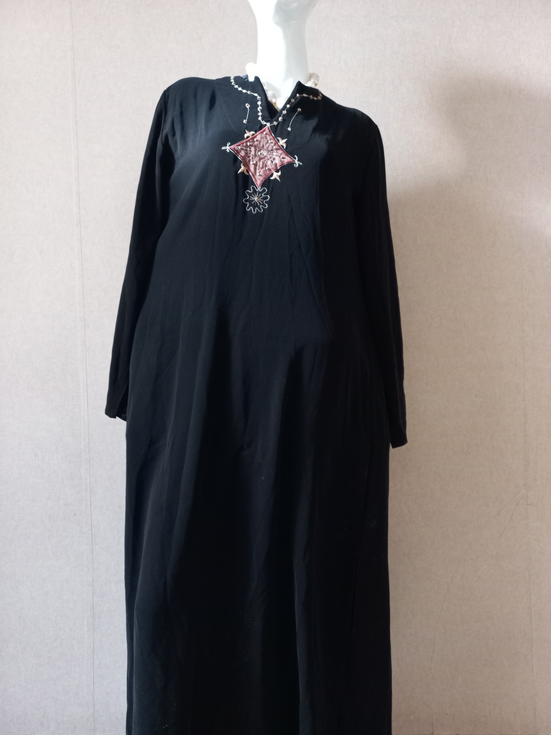 مانتو جلوبسته سایز 56 کرپ خنک قد130cm