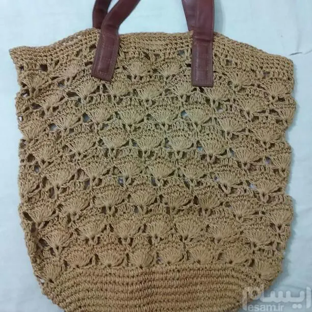 کیف دستباف حصیری