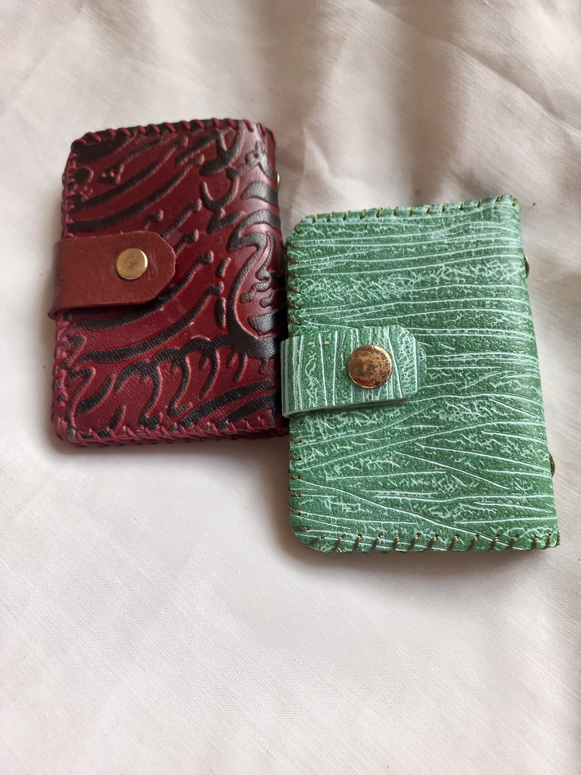 جا کارتی چرم بز تعداد 8 عدد کارت