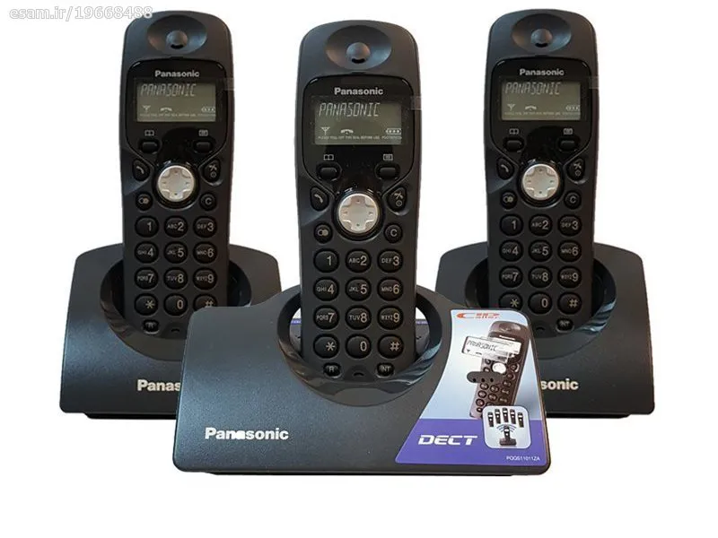 تلفن بیسیم پاناسونیک KX-TCD433 توضیحات دارد