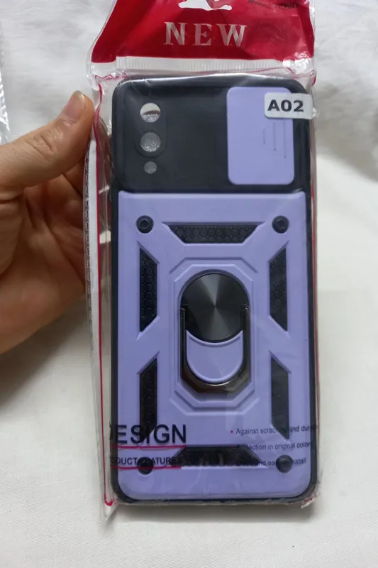 قاب بتمنی سامسونگ A02 بنفش