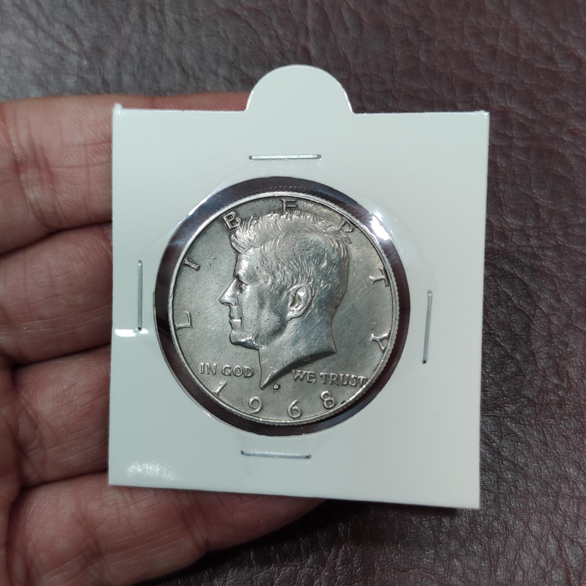 سکه نیم دلار کندی نقره