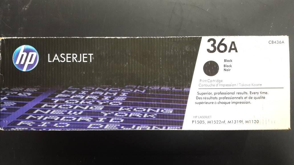کارتریج تونر hp 36a