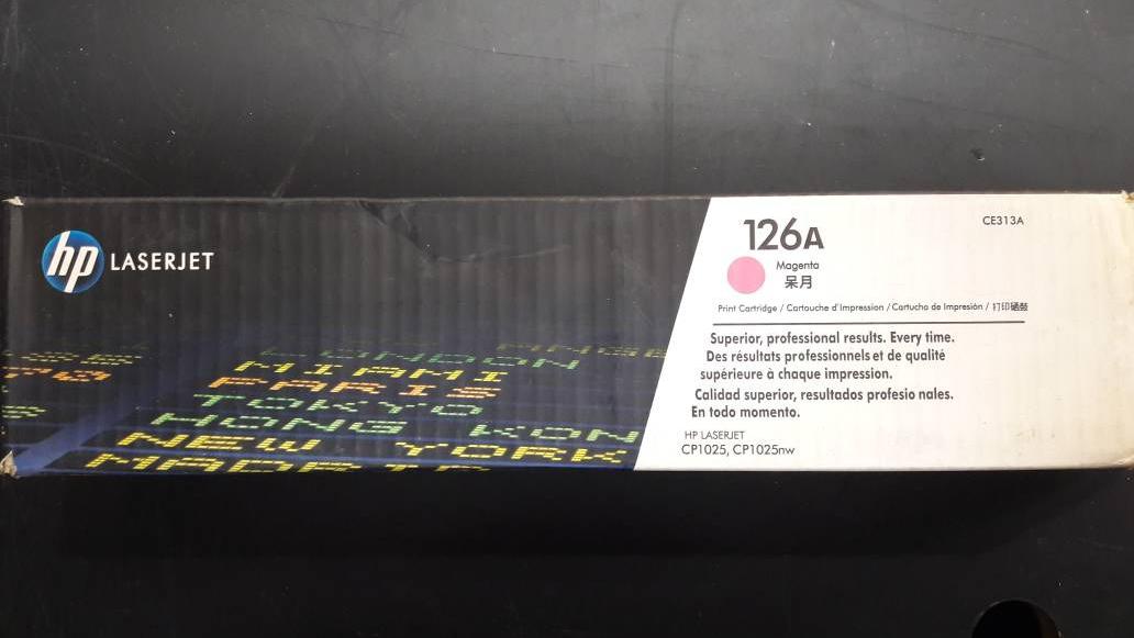 کارتریج تونر رنگی hp 126a رنگ زرد