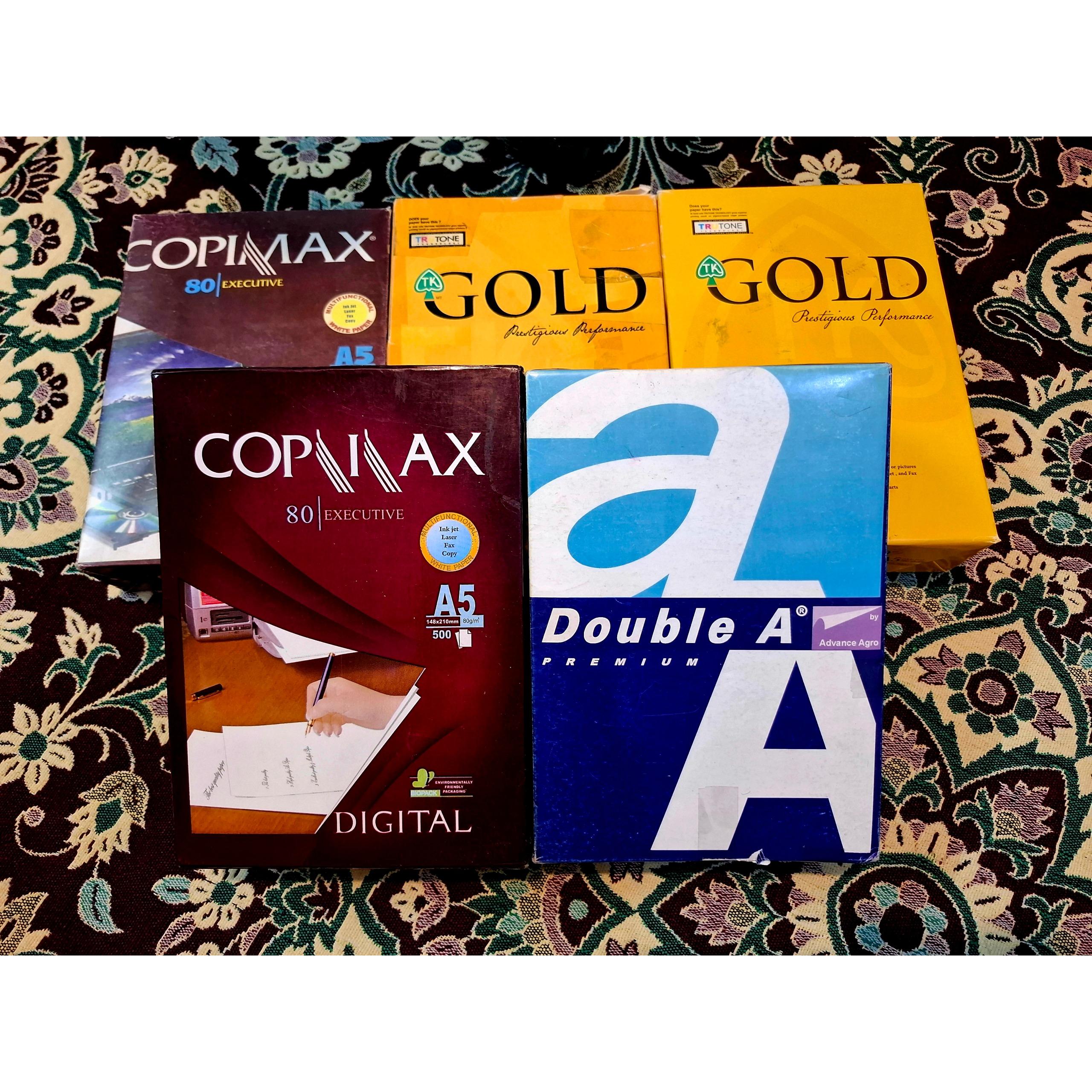 کاغذ A5 بسته 500 عددی 5 بسته یکجا
