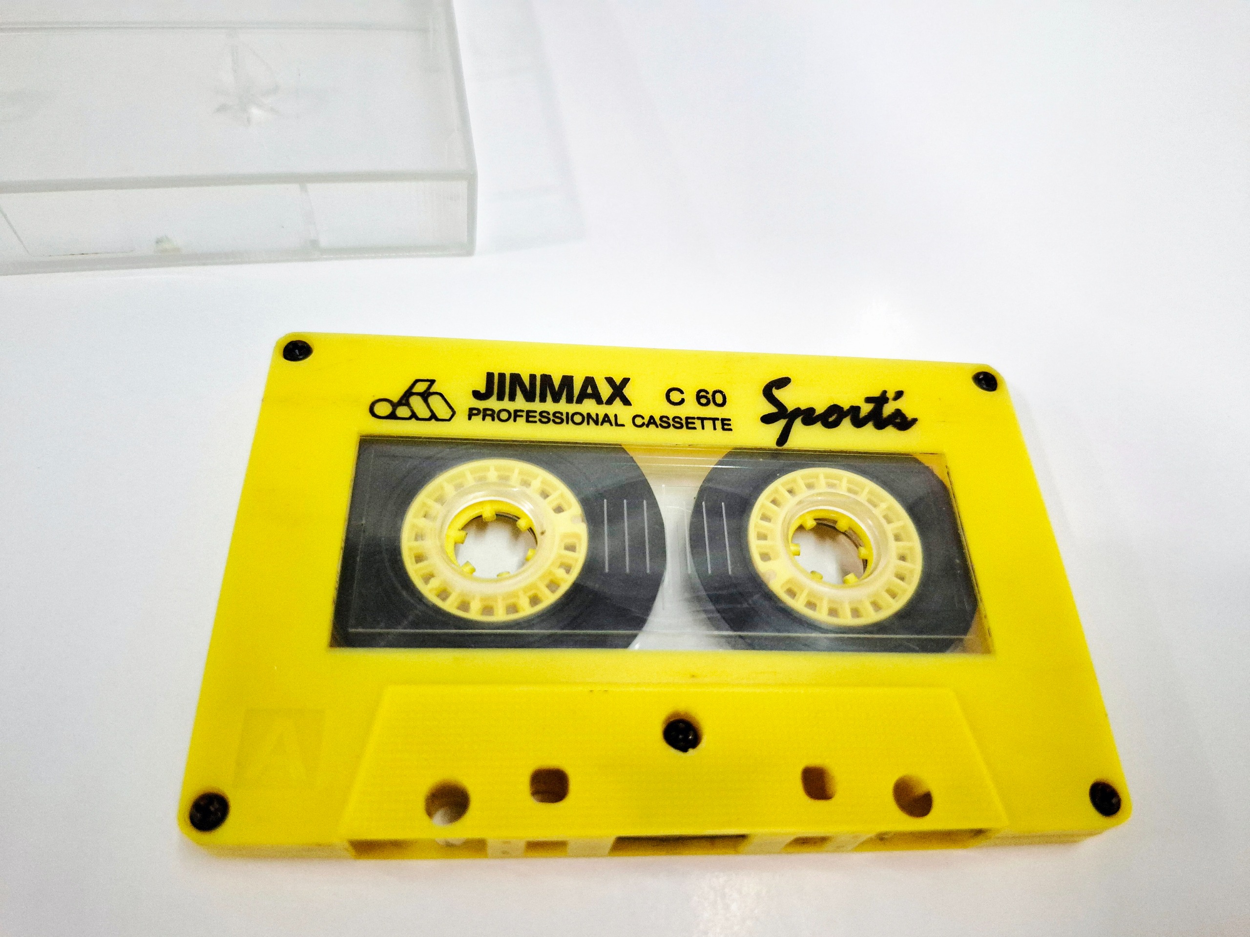 نوار کاست JINMAX اصل زرد رنگ