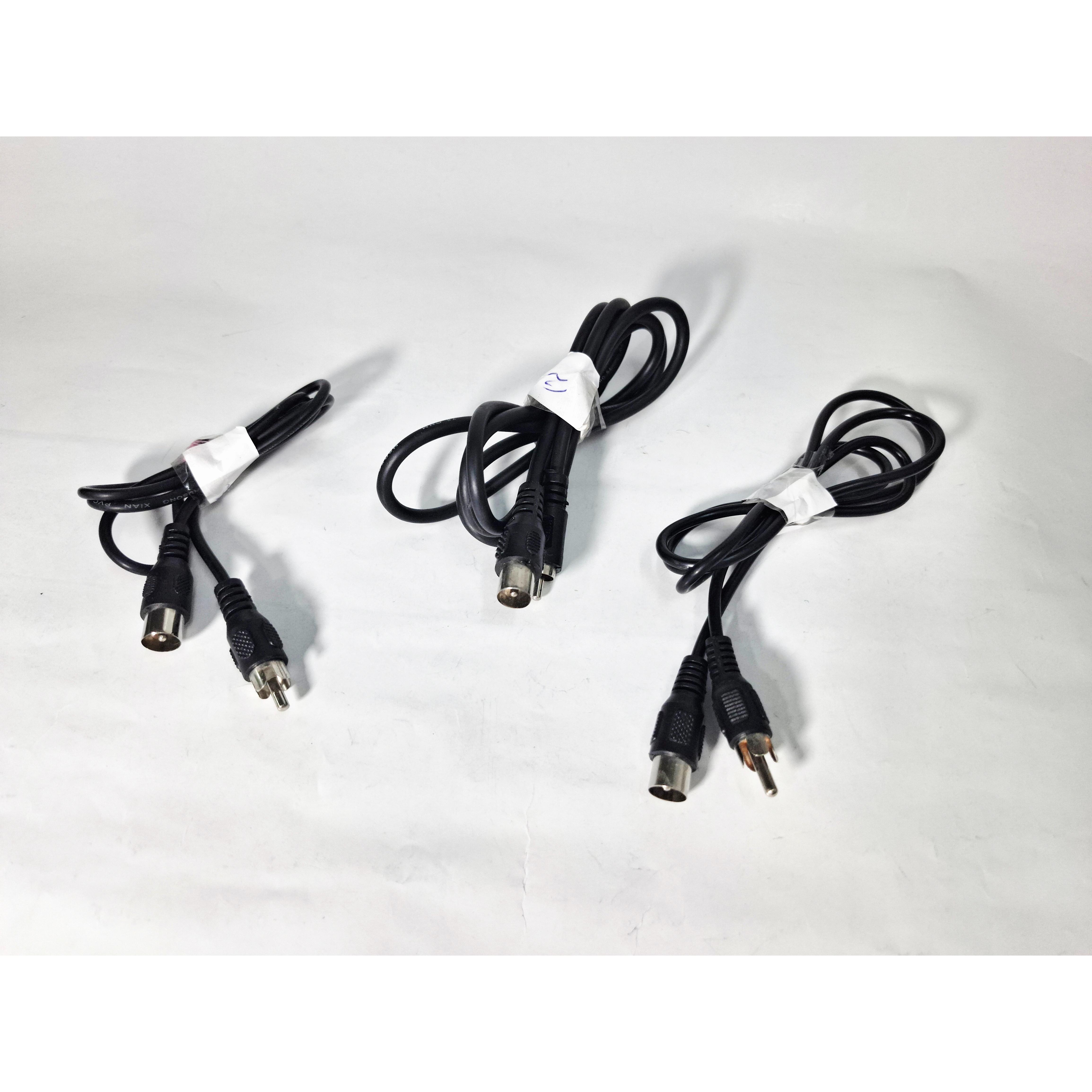 کابل رابط نری به مادگی (کواکسیال) بسته 3 عددی
