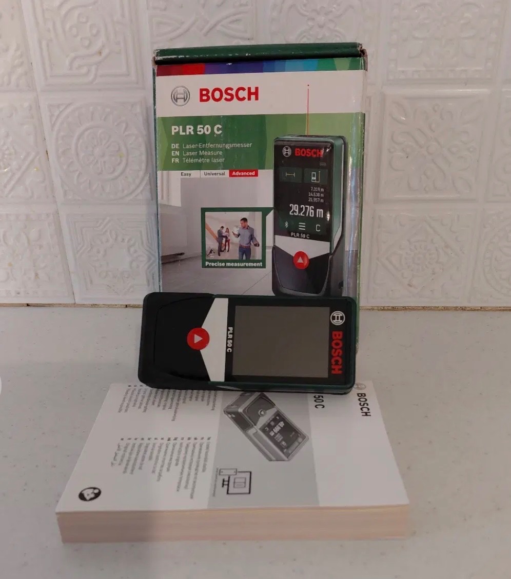 مترسنج دیجیتال حرفهای Bosch PLR 50 c