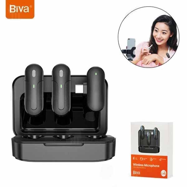 میکروفون یقه ای تایپ سی بیوا Biva Wireless