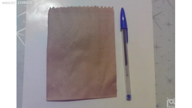 پاکت نخودی کوچک دهه 60