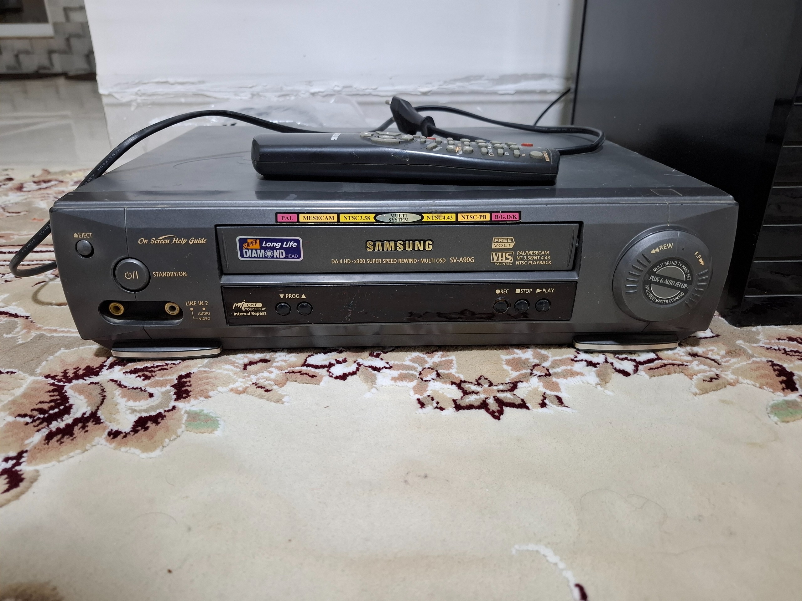 ویدیو پلیر vhs سامسونگ عتیقه
