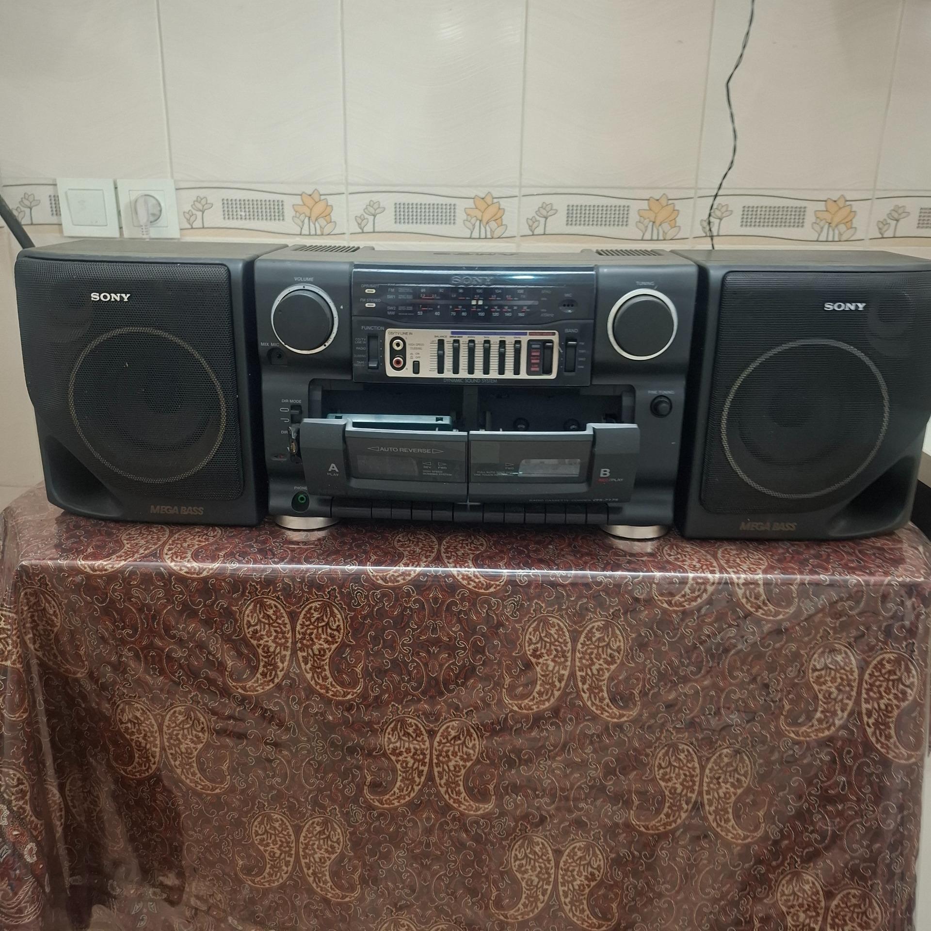 رادیو ضبط سونی auxدار