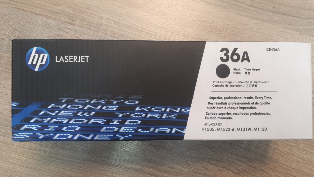اصل HP 36A Laserjet Toner Cartridge