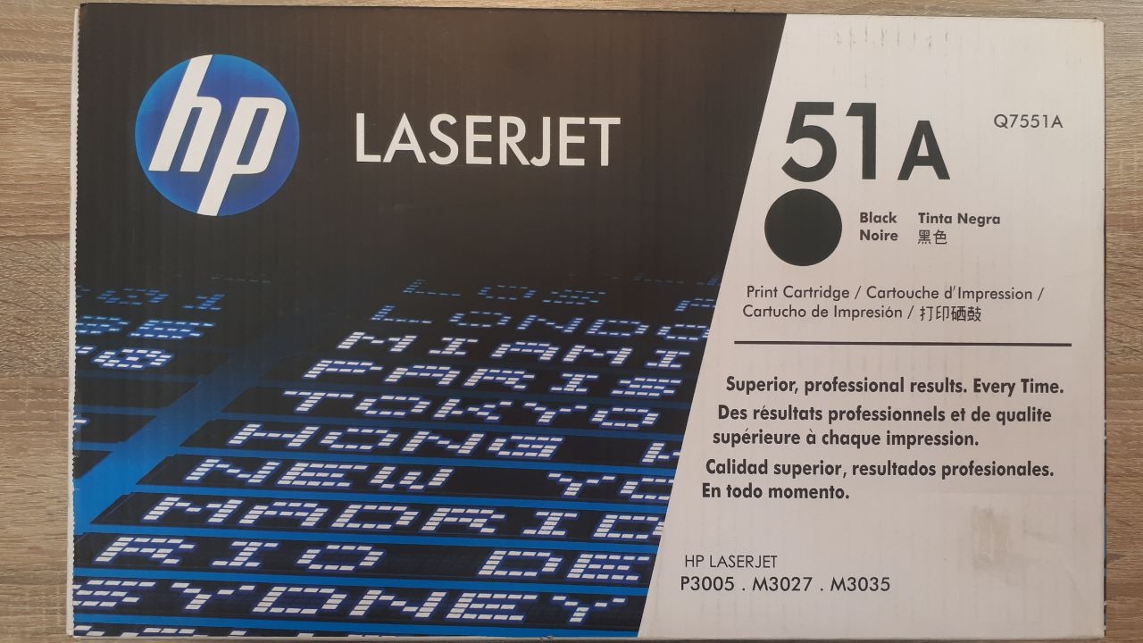 اصل HP 51A Laserjet Toner Cartridge